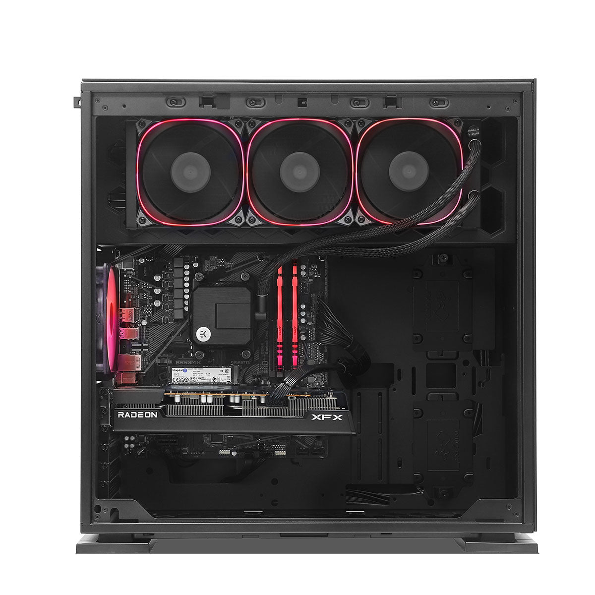 Best AMD Ryzen 5 5600 & Radeon RX 7600 Gaming PC - High Performance Desktop Computer for 1080p Gaming, Streaming & Content Creation