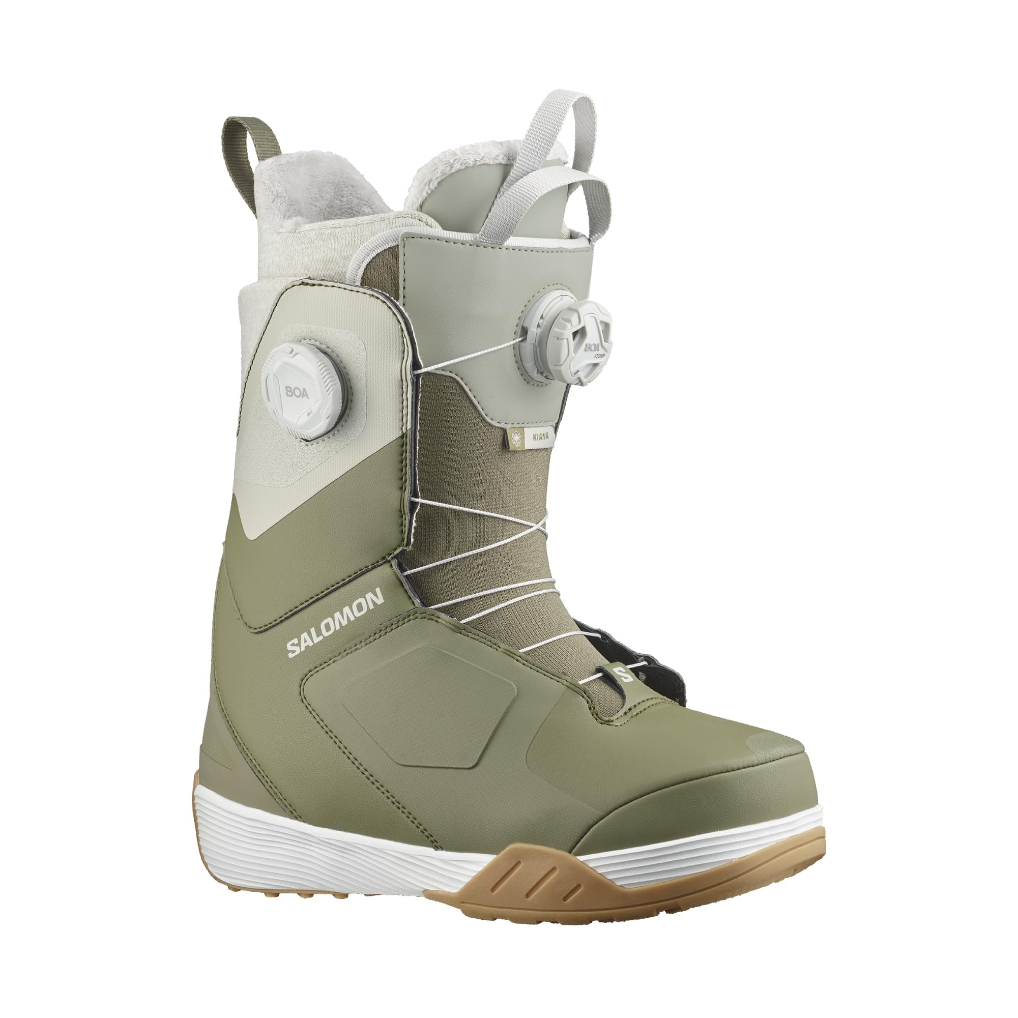 Salomon Women's Kiana Dual BOA Snowboard Boots 2025 - Lightweight & Comfortable for All-Mountain Riding - Perfect for Freestyle & Backcountry Snowboarding