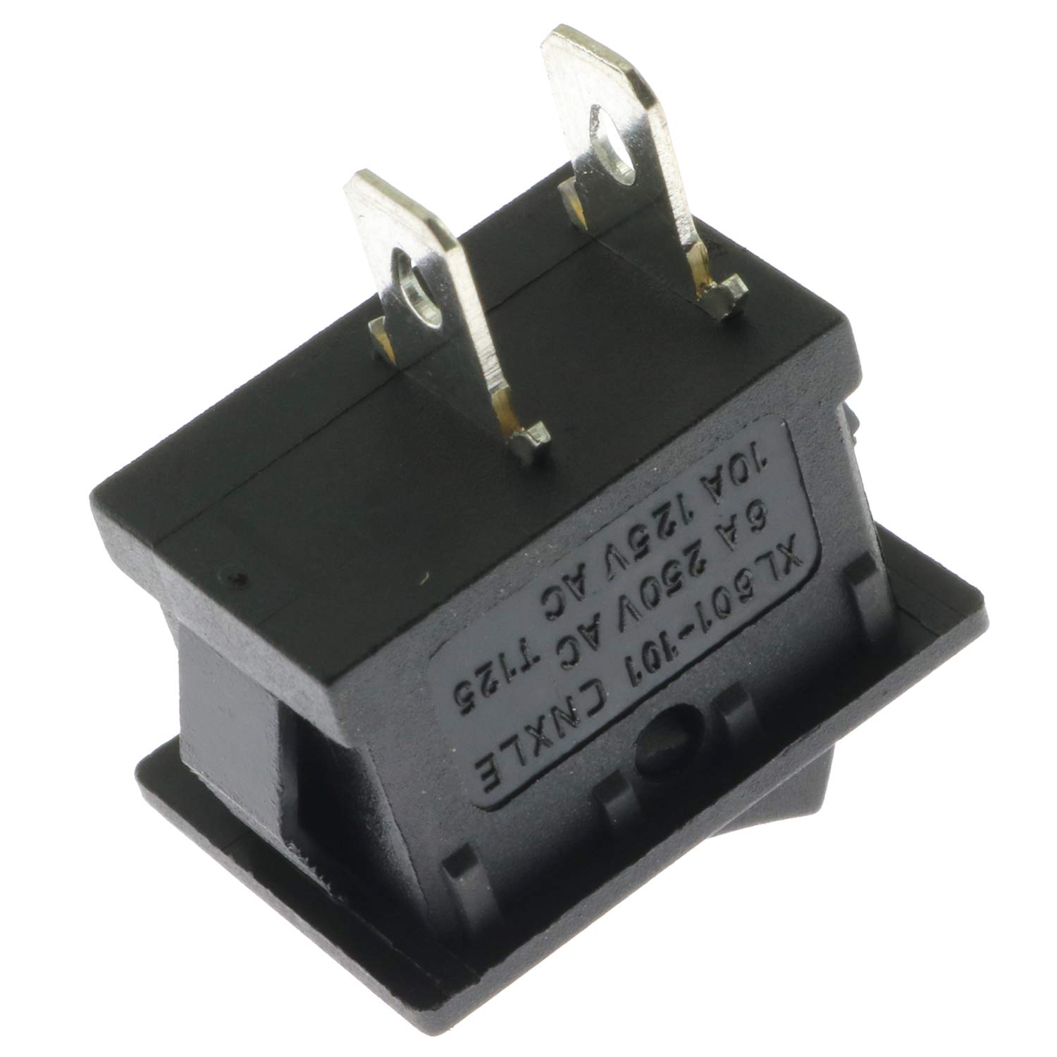 20-Pack 2 Pin Boat Rocker Power Switch Mini Black Toggle Switch ON/Off 2 Position for Home Appliances, Automotive, Marine & DIY Electronics Projects - Perfect for Cars, Boats, Household Devices and Electrical Repairs