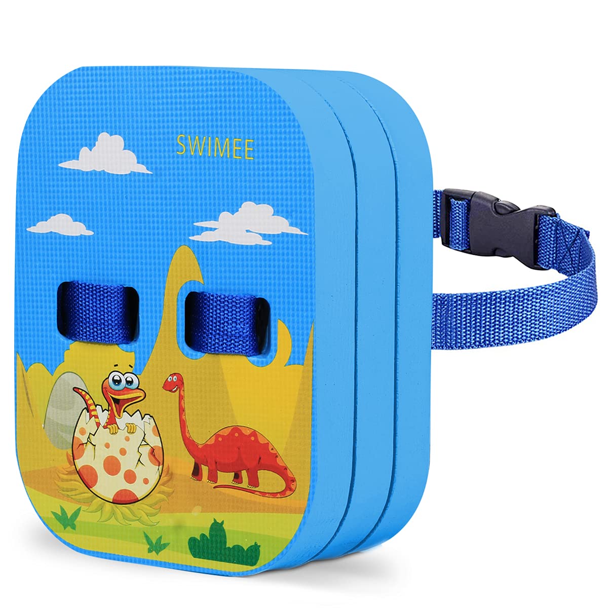 Adjustable 3-Layer Kids Swim Float Belt - Waterproof Safety Swimming Bubble with Secure Clip Buckle for Beginners | Ideal for Swimming Lessons, Pool Safety & Water Sports Training