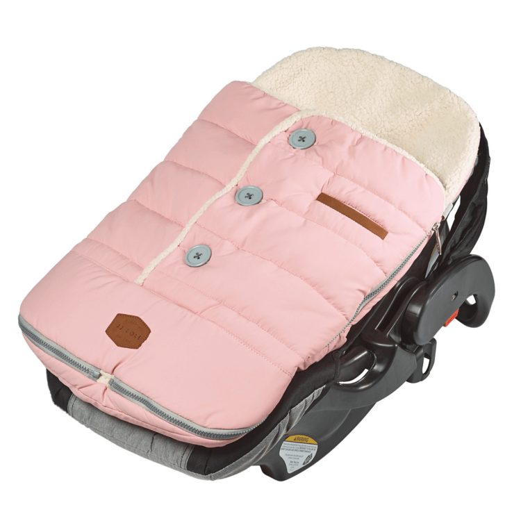 JJ Cole Urban Bundle Me Infant Car Seat Cover - Soft & Warm Winter Car Seat Liner for Babies - Perfect for Strollers, Car Seats, and Outdoor Adventures