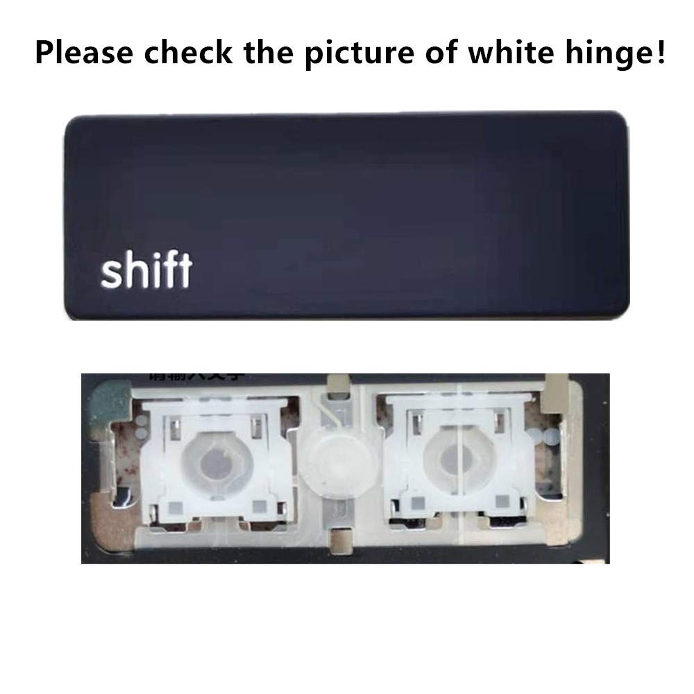 Replacement Left Shift Keycap & Hinge for MacBook Pro A1425 A1502 A1398 & MacBook Air A1369 A1466 A1370 A1465 - Fix Broken Keyboard Keys for Typing & Productivity