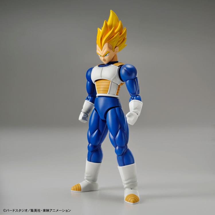 Figure Rise Standard Dragon Ball Super Saiyan Vegeta Action Figure Model Kit - Build & Display Anime Collectible for Fans & Hobbyists