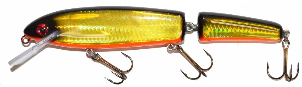 Big Fork Deep Twitch Darter Bait Crankbait Jointed Fishing Lure for Bass, Walleye & Pike - Perfect for Freshwater & Saltwater Angling