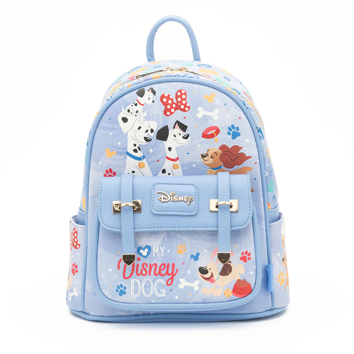 Disney Dogs Mini Backpack for Kids - Cute Small Backpack for School, Travel & Disney Theme Parks | Official Wonda Pop Licensed Collection