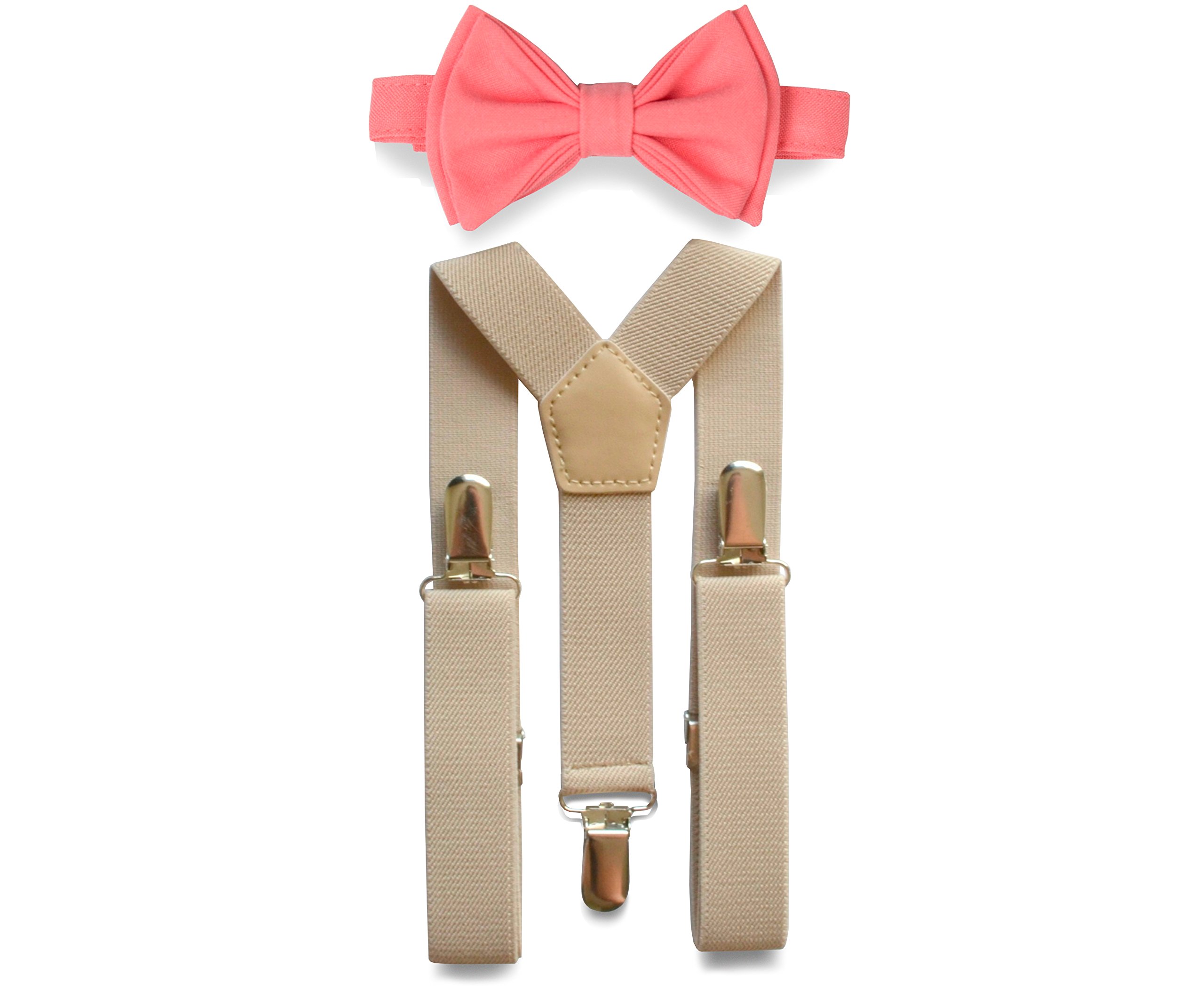 Stylish Baby & Toddler Suspenders with Bow Tie Set for Boys, Teens & Men - Perfect for Weddings, Parties & Formal Events