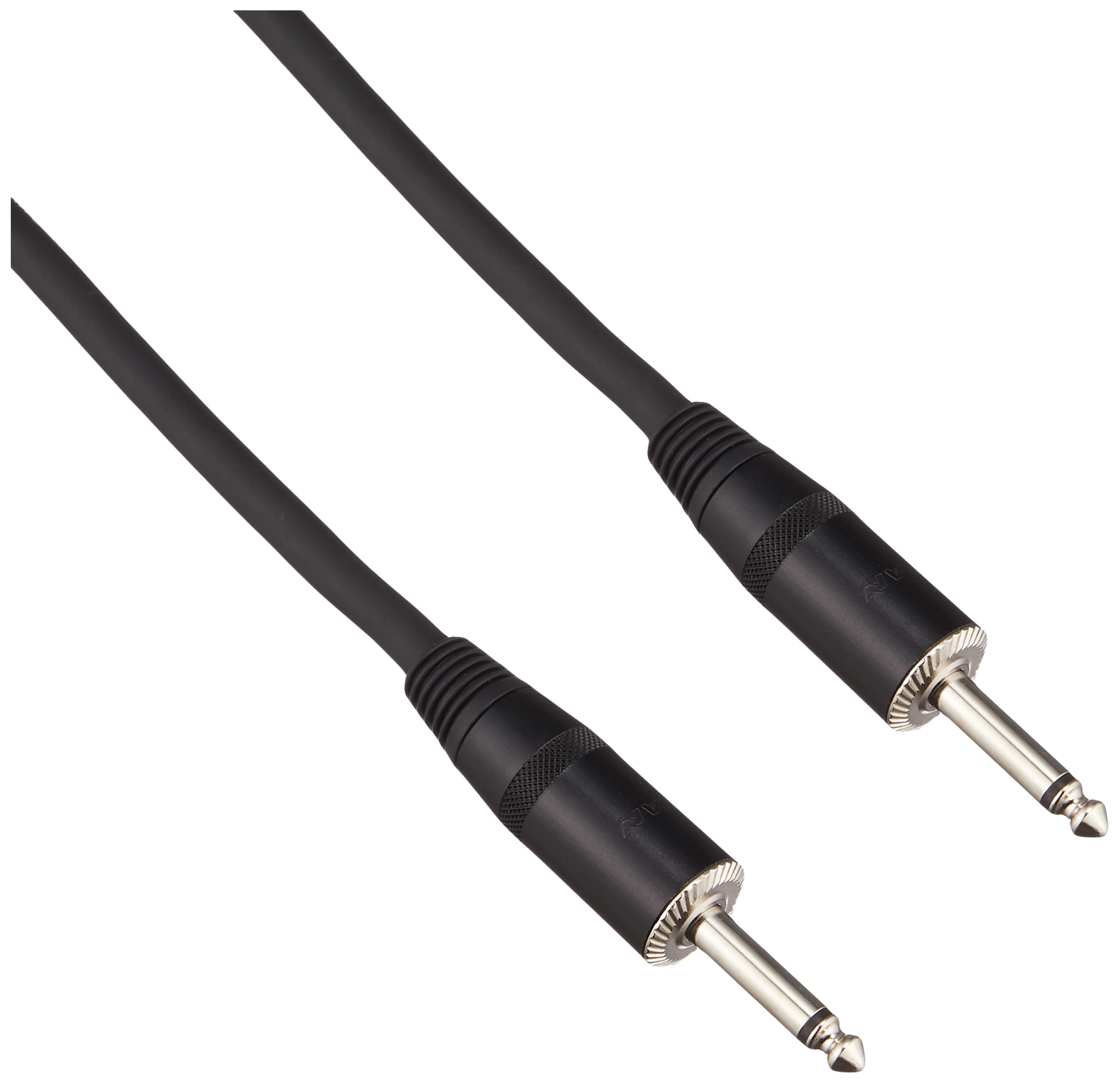 Hosa SKJ-475 Professional 75ft Speaker Cable - 1/4 Inch TS to 1/4 Inch TS Balanced Audio Cable for Live Sound, Studio, and Stage Performances
