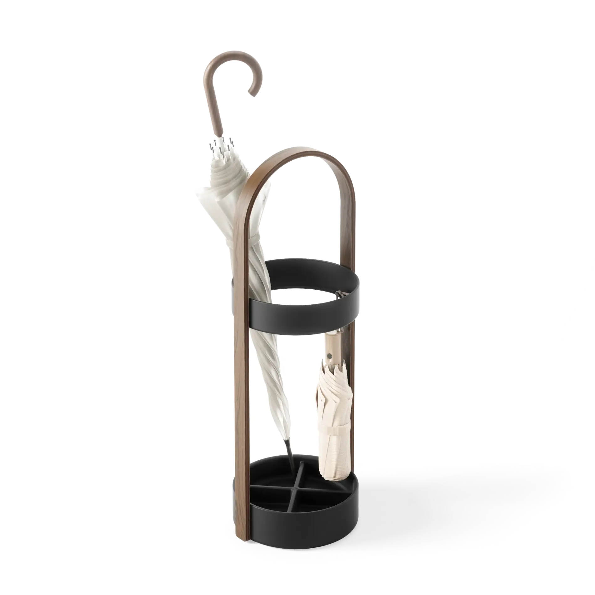 Bellwood Umbrella Stand - Heavy Duty Rustproof Indoor/Outdoor Holder for Entryway, Patio & Porch Organization - Perfect for Rain, Snow & Golf Umbrellas