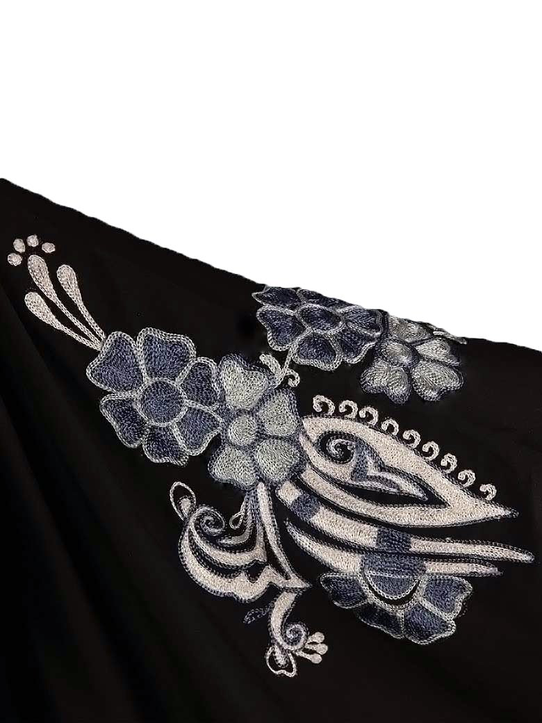 Elegant Afsheen Abaya - Modest Muslim Dress for Women - Perfect for Prayer, Eid, and Special Occasions