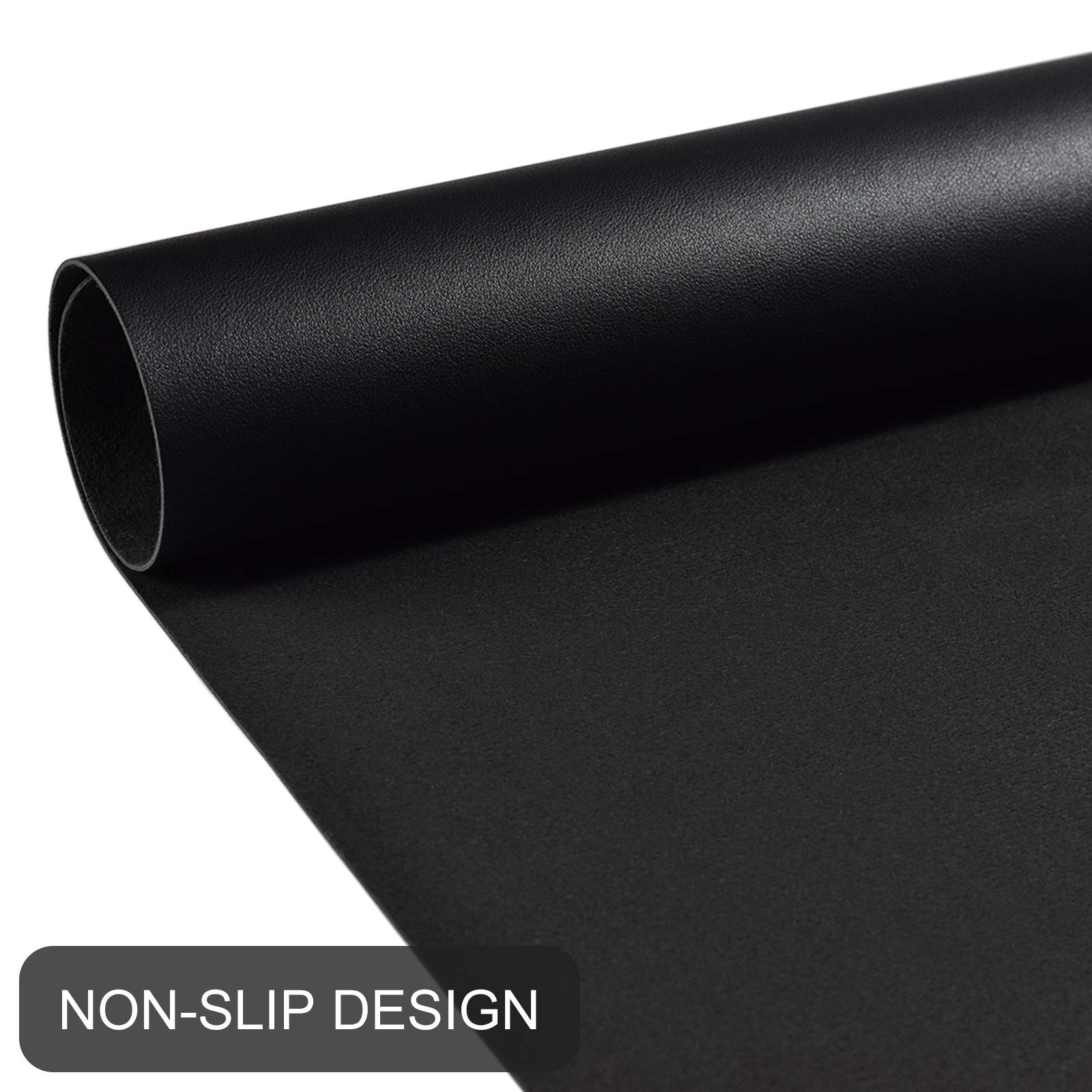 Non-Slip Waterproof PU Leather Desk Pad - 31.5