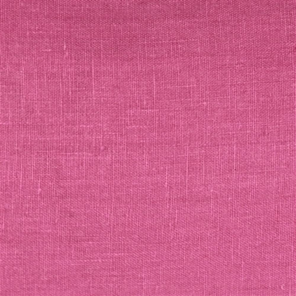 Tuscany Linen Orchid Pink Throw Pillow 20x20 Square with Insert - Soft Decorative Cushion for Sofa, Bed, Living Room & Home Decor