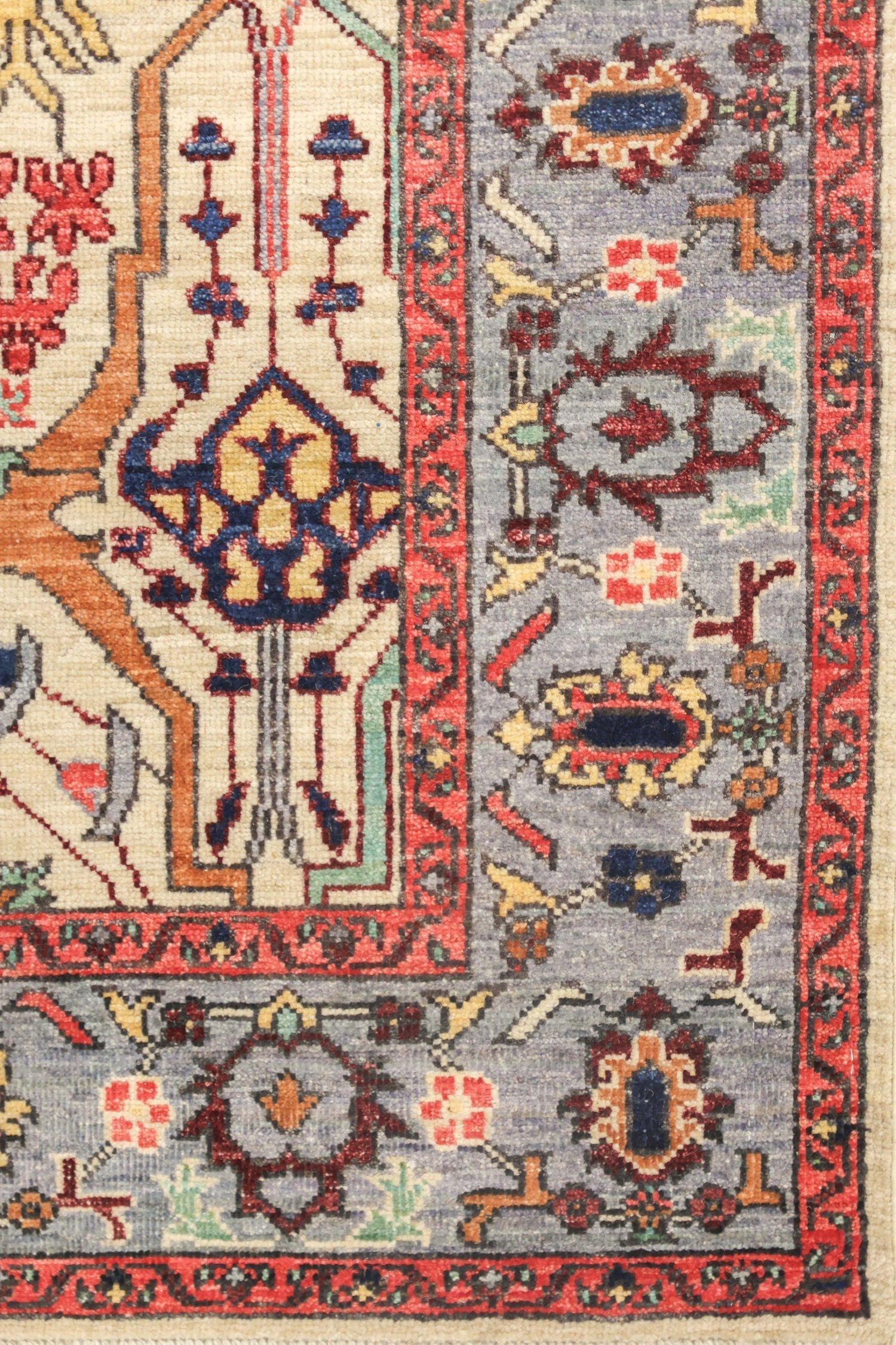Handwoven Arabesque Tribal Rug - Authentic Bohemian Design for Home Decor, J76981 | Perfect for Living Room, Bedroom, or Boho Chic Interior Styling