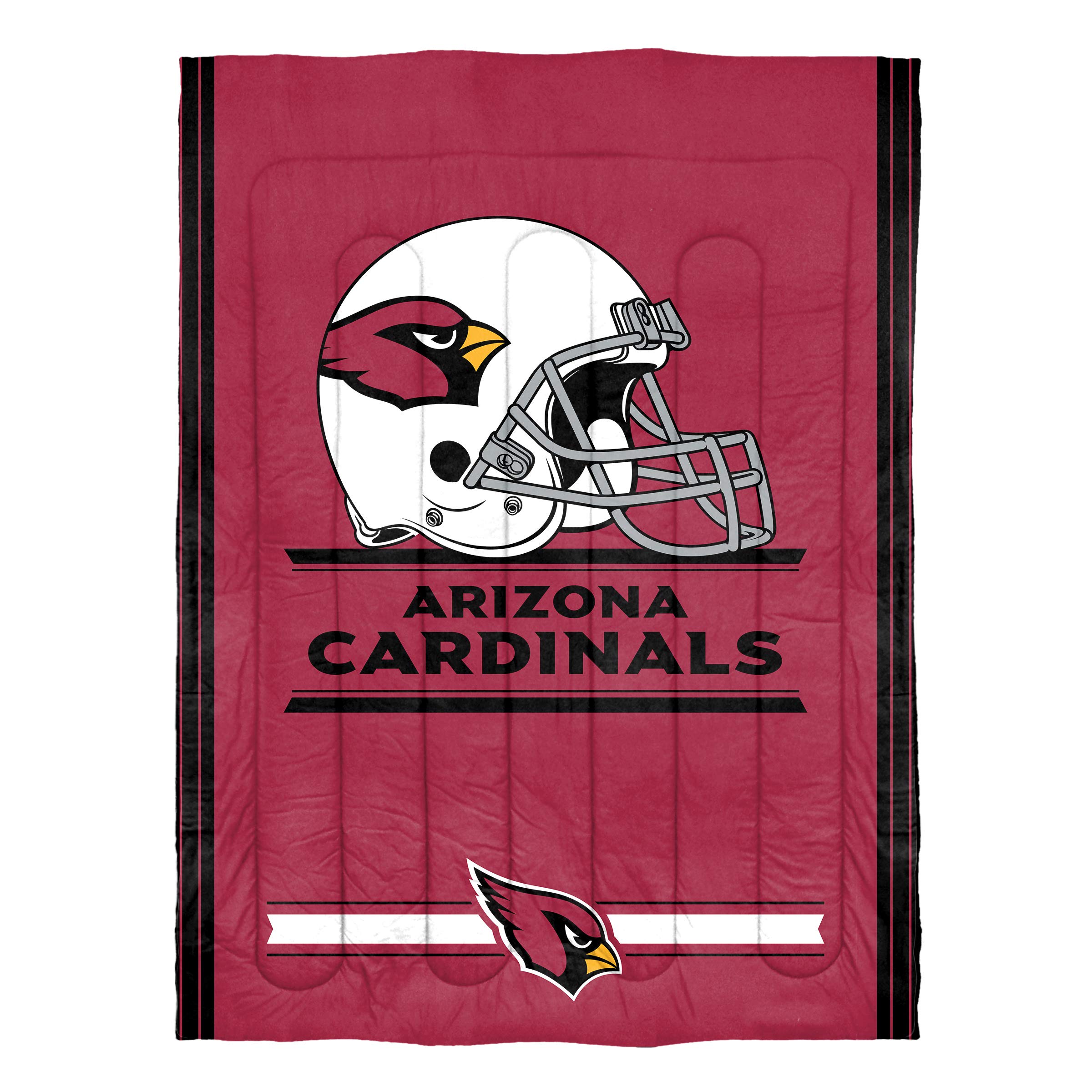 NFL Safety Twin Comforter and Sham Set - Officially Licensed Football Bedding for Kids & Teens - Perfect for Game Day Decor and Sports Themed Bedrooms