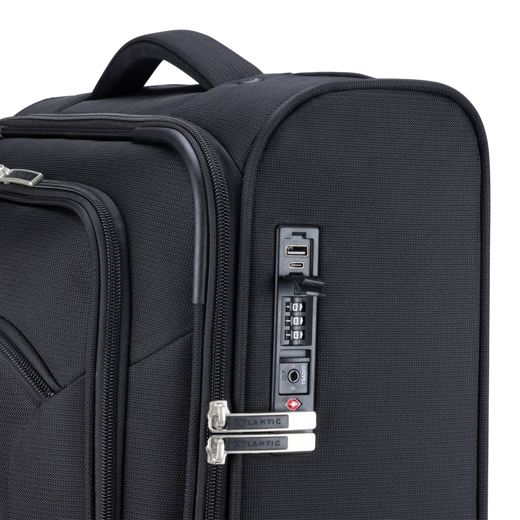 Atlantic Sailbound Carry On Luggage - Lightweight Expandable Suitcase with 360° Spinner Wheels for Air Travel, Business Trips & Weekend Getaways