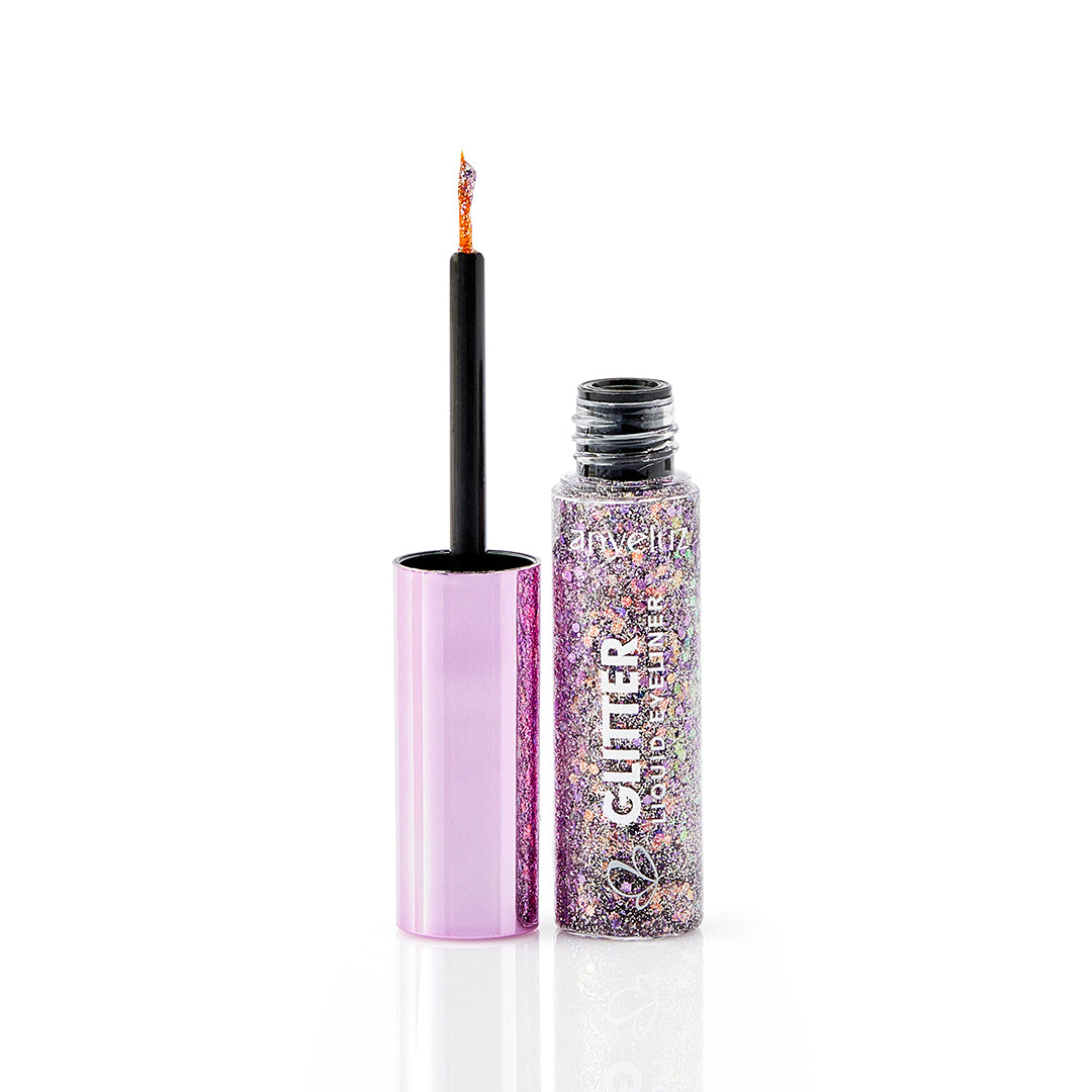 Anyeluz Glitter Eyeliner - Waterproof & Long-Lasting Liquid Eye Liner with Sparkle for Party, Halloween & Festival Makeup | Vegan & Cruelty-Free