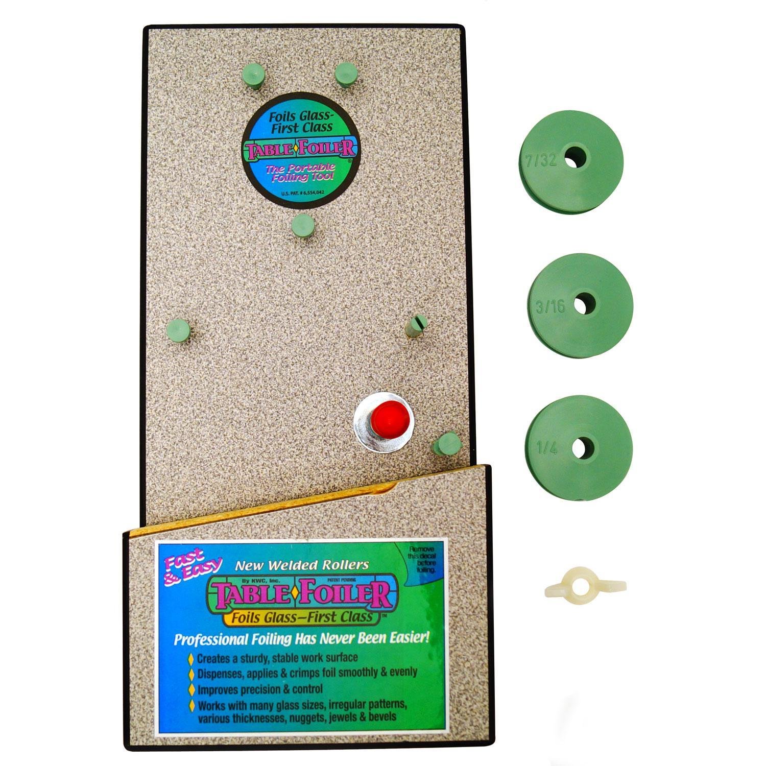Stained Glass Table Foiler - Premium DIY Glass Art Tool for Foiling & Soldering | Perfect for Home Decor, Gifts & Craft Projects