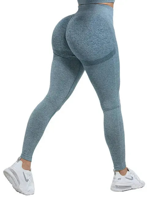 SVOKOR High Waist Workout Leggings for Women - Tummy Control Yoga Pants with Butt Lifting Design - Gym, Running, Fitness & Everyday Wear