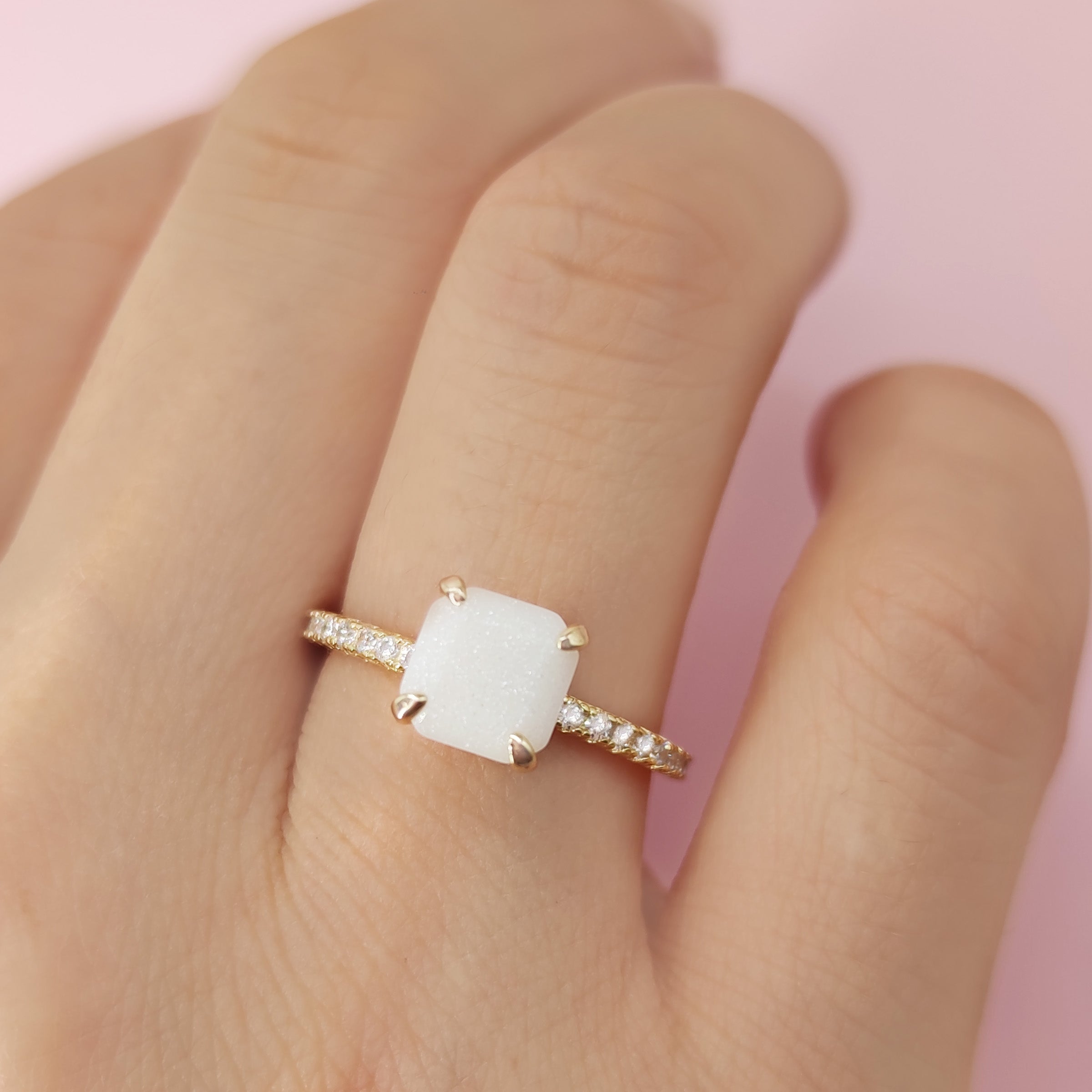 Pristine Breastmilk Ring - Sterling Silver Keepsake Jewelry for Moms | Perfect for Breastfeeding Moms, Baby Showers & Mother's Day Gifts