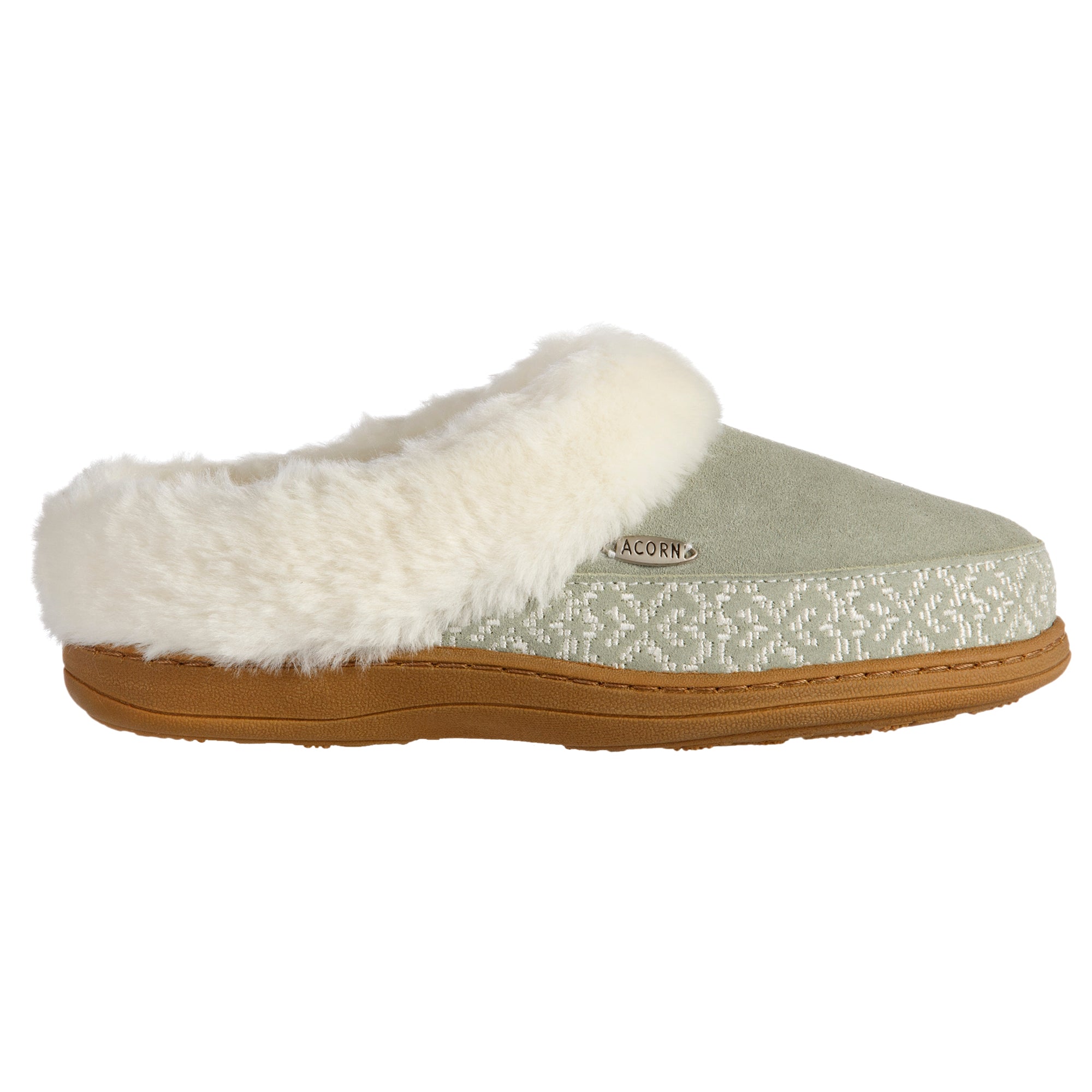 Women's Greta Embroidered Clog Slippers with Cloud Contour® Comfort - Cozy House Shoes for Indoor Relaxation & Casual Wear