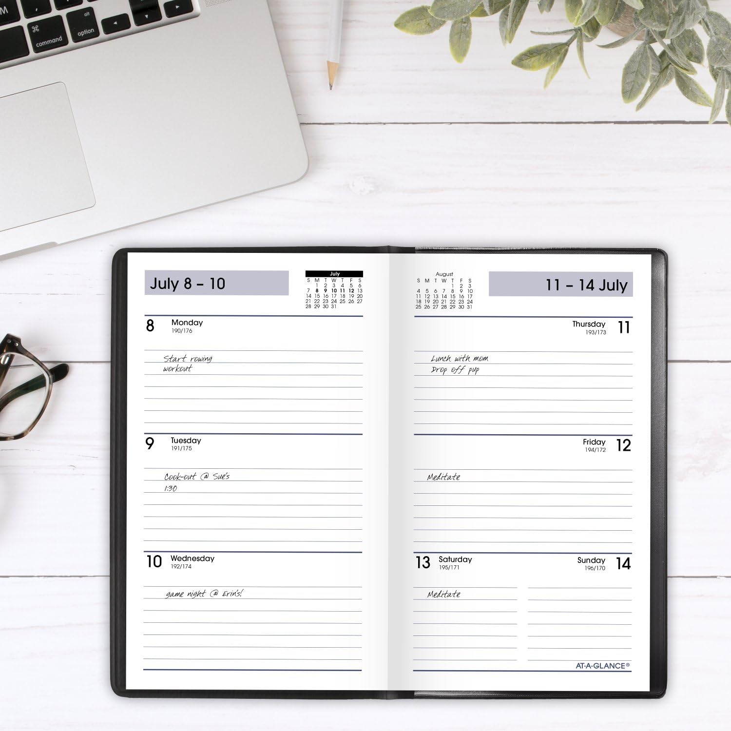 AT-A-GLANCE 2024-2025 Academic Weekly Pocket Planner - 3.5