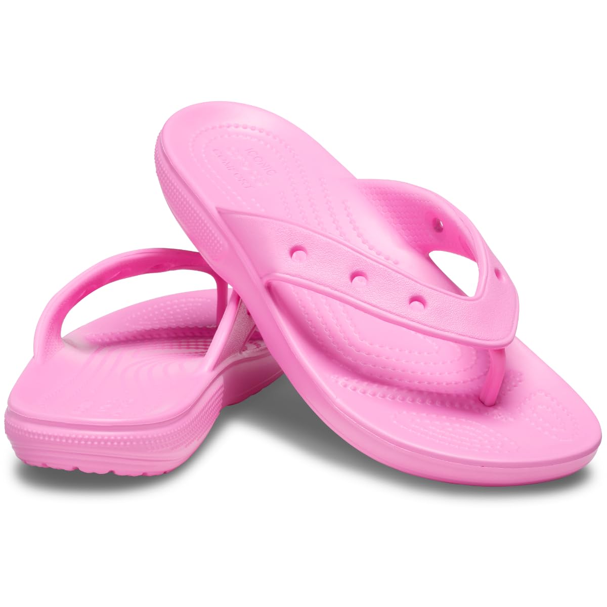Crocs Classic Flip Flops for Women & Men - Comfortable Summer Sandals for Beach, Pool, and Casual Wear