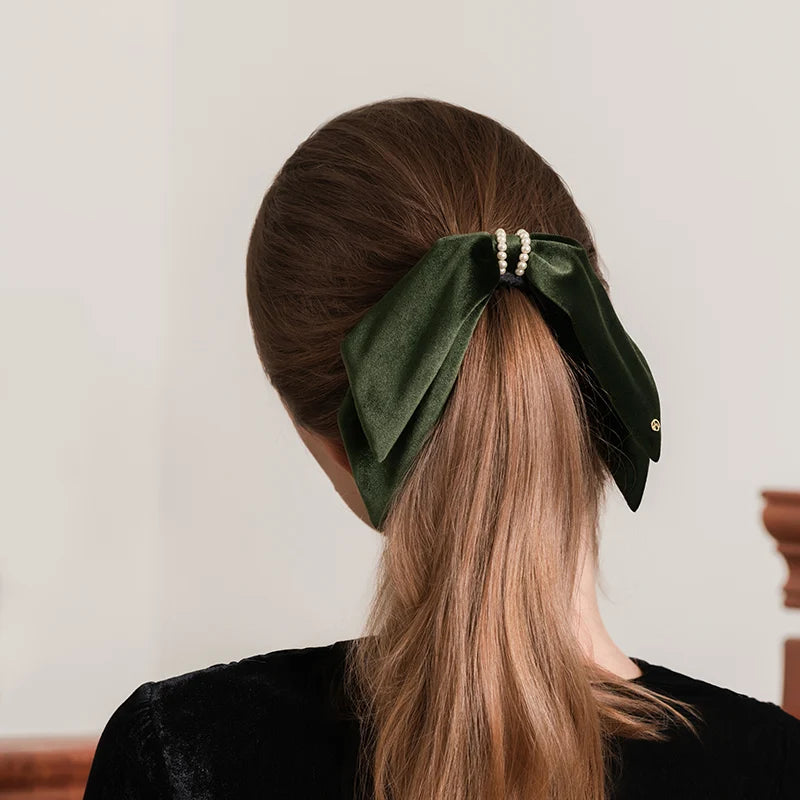 Elegant Jeweled Ponytail Holder Hair Clip - Perfect for Parties, Weddings & Everyday Glamour