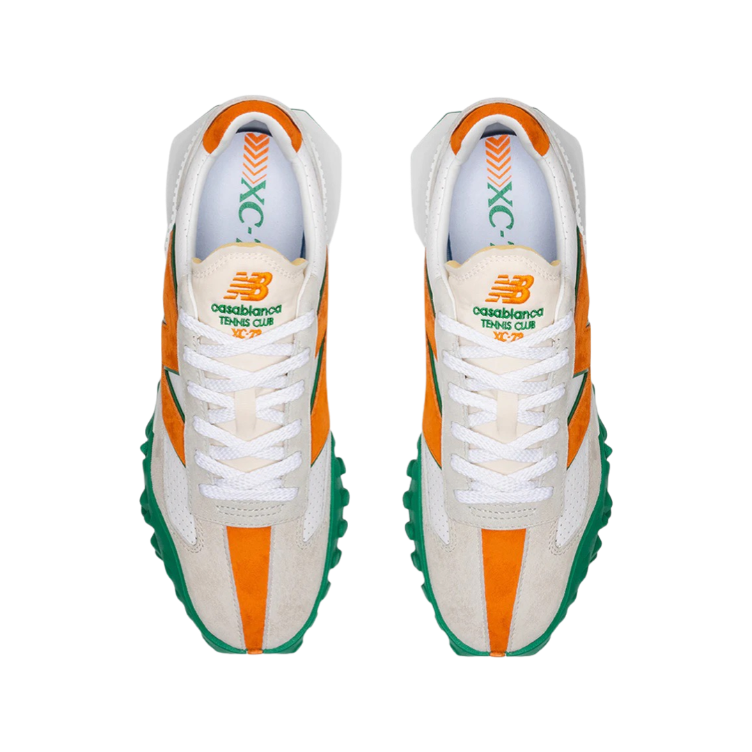 New Balance XC 72 Sneakers - Casablanca Orange & Green Retro Running Shoes for Men & Women | Perfect for Jogging, Gym Workouts & Casual Street Style