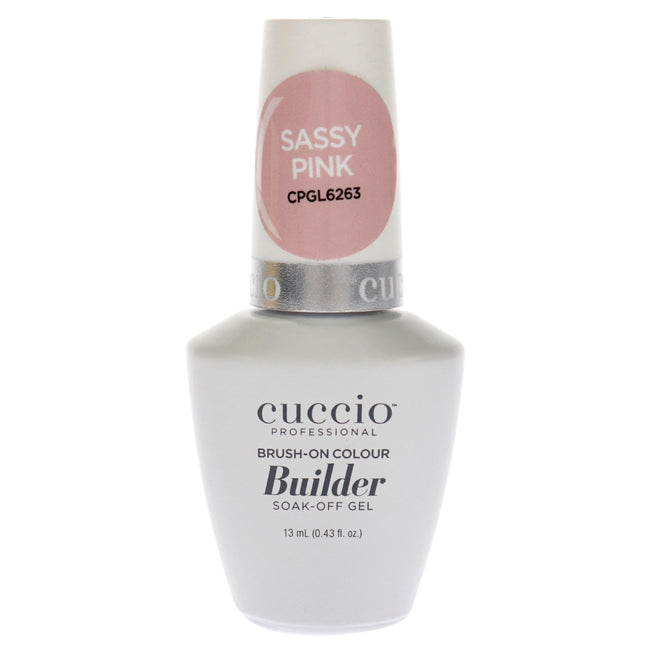 CUCCIO LED/UV Brush On Color Builder 1/2oz - Professional Nail Gel Polish for Salon & Home Manicures | Perfect for Nail Art, French Tips & Gel Extensions