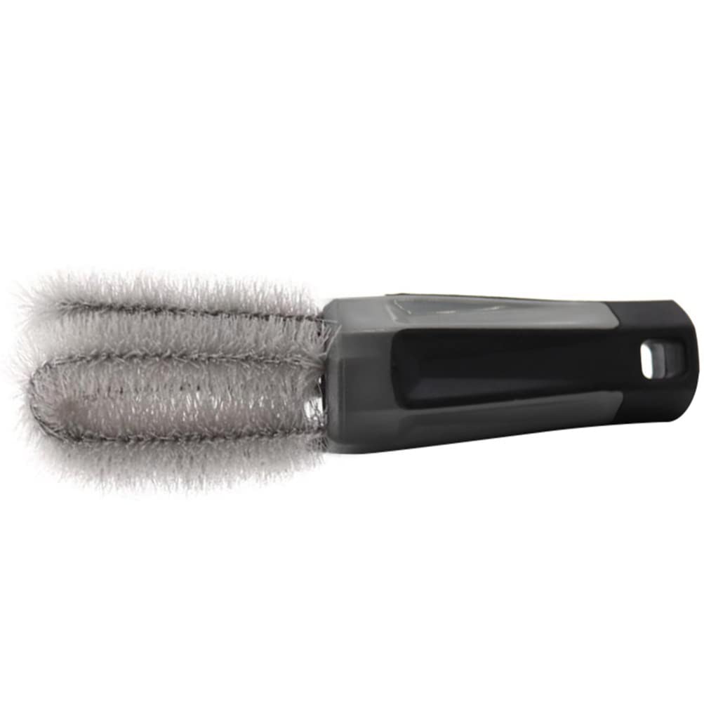 FAVOMOTO 2-Pack Hub Nut Brush & Wheel Cleaner - Bike & Car Detailing Kit for Tires, Rims & Wheels - Perfect for Bicycle Maintenance, Auto Wash & Deep Cleaning - Ideal for Cyclists, Car Enthusiasts & Detailing Professionals