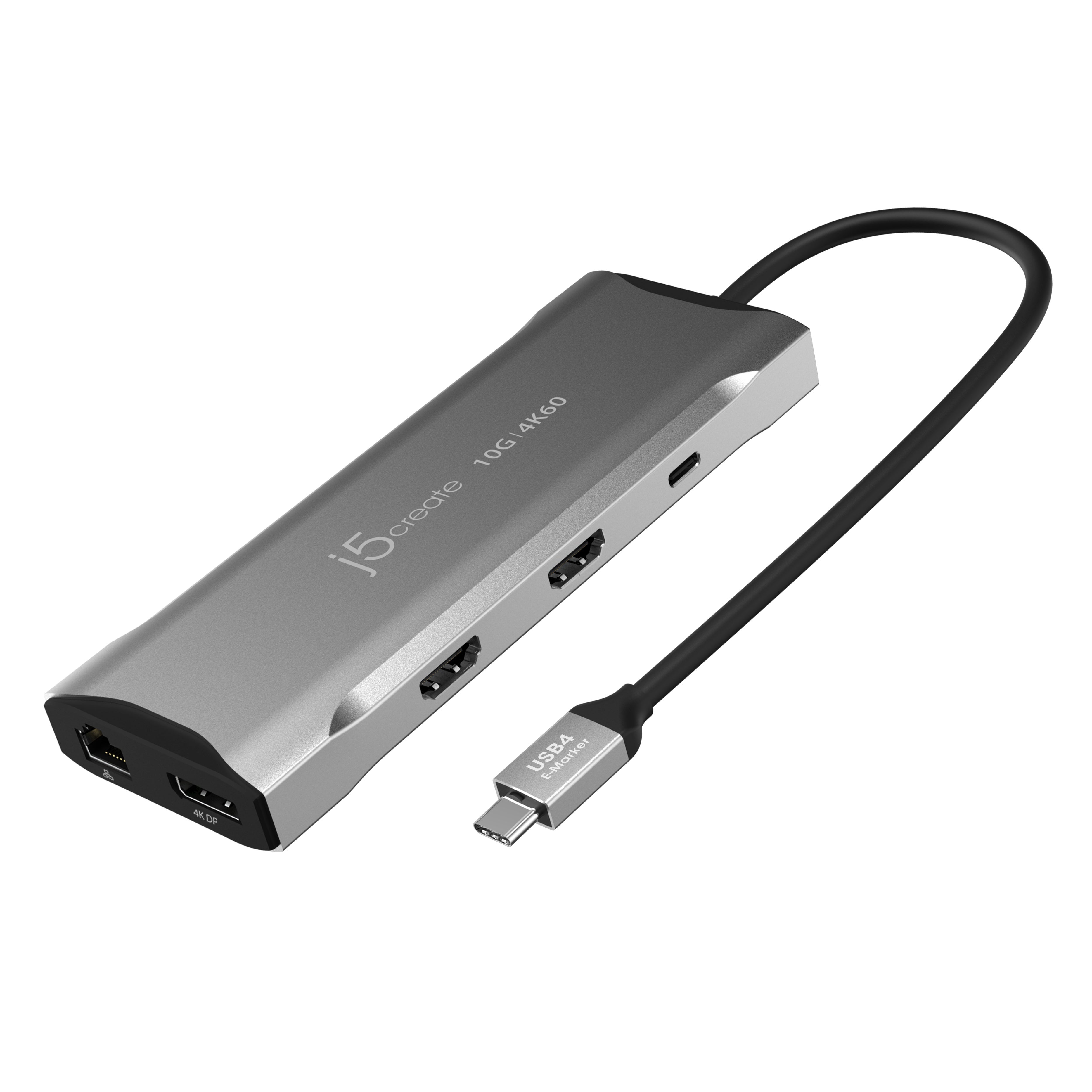 4K60 Elite USB C Triple Monitor 10Gbps Mini Docking Station - Perfect for Home Office, Gaming & Multi-Task Setup