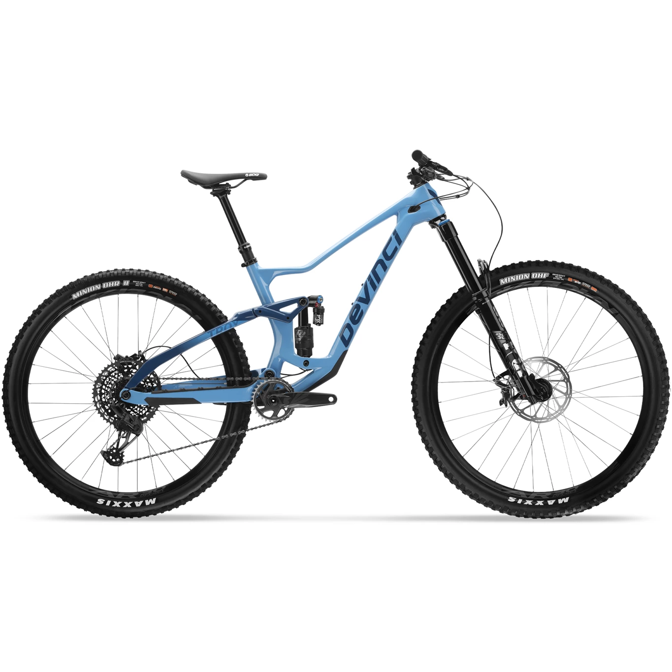 Devinci Troy Carbon GX 12-Speed Mountain Bike - Lightweight Carbon Frame, 12-Speed Drivetrain for Trail Riding & Mountain Adventures