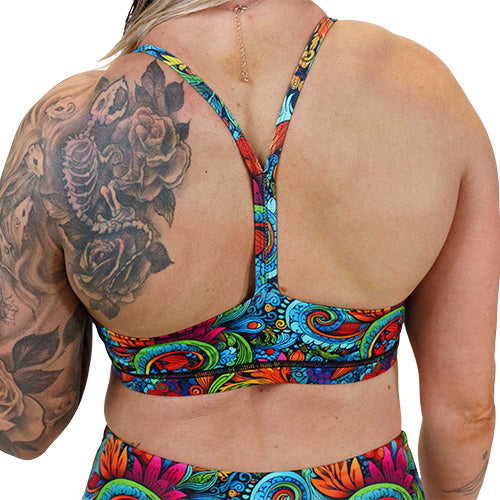 Move Free Comfort Sports Bra for Women - Breathable & Supportive Activewear for Yoga, Running, Gym Workouts