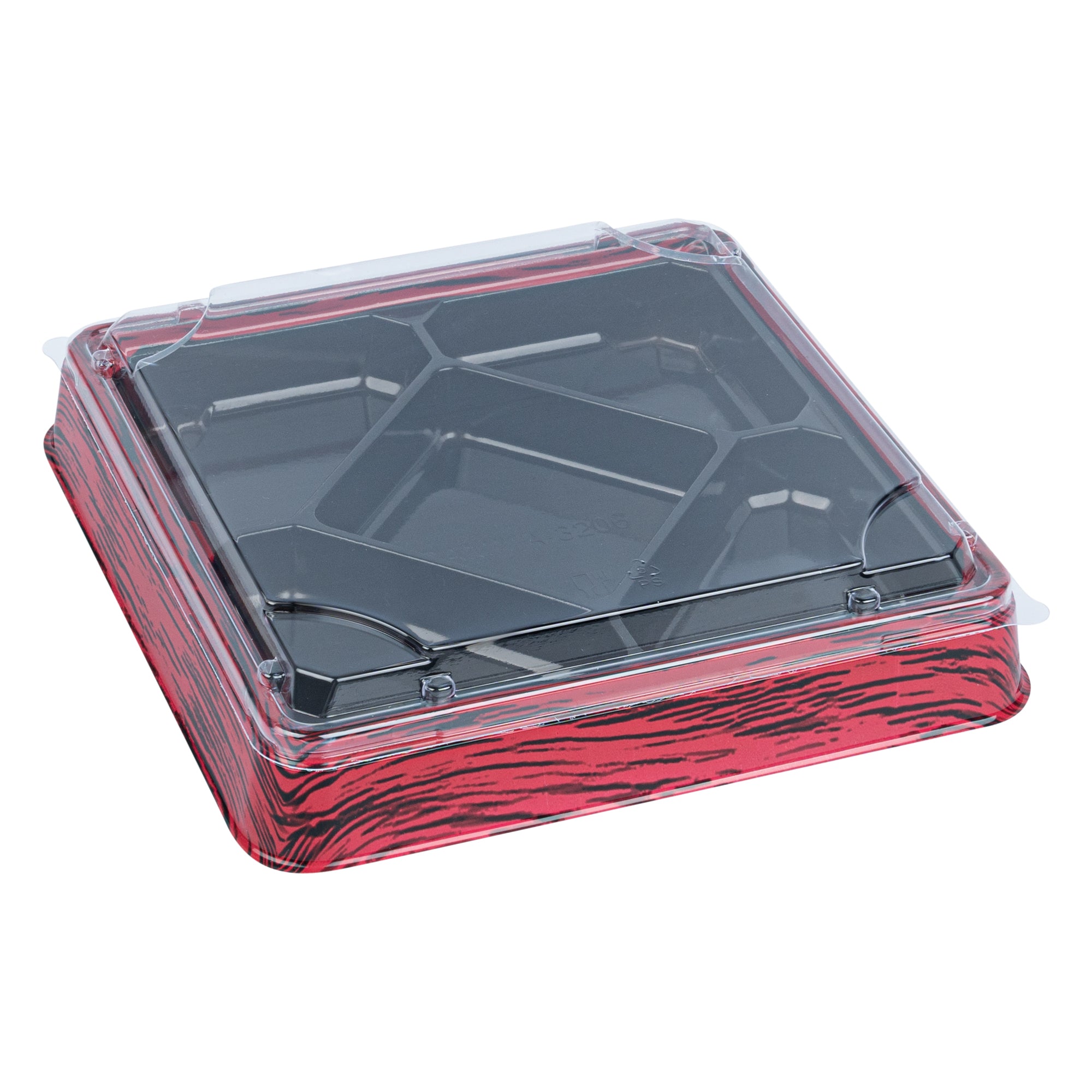 Bento Tek Square Clear Plastic Lids - 50 Pack for 19 oz Bento Boxes | Airtight Food Storage | Perfect for Meal Prep, School Lunches & Office Snacks