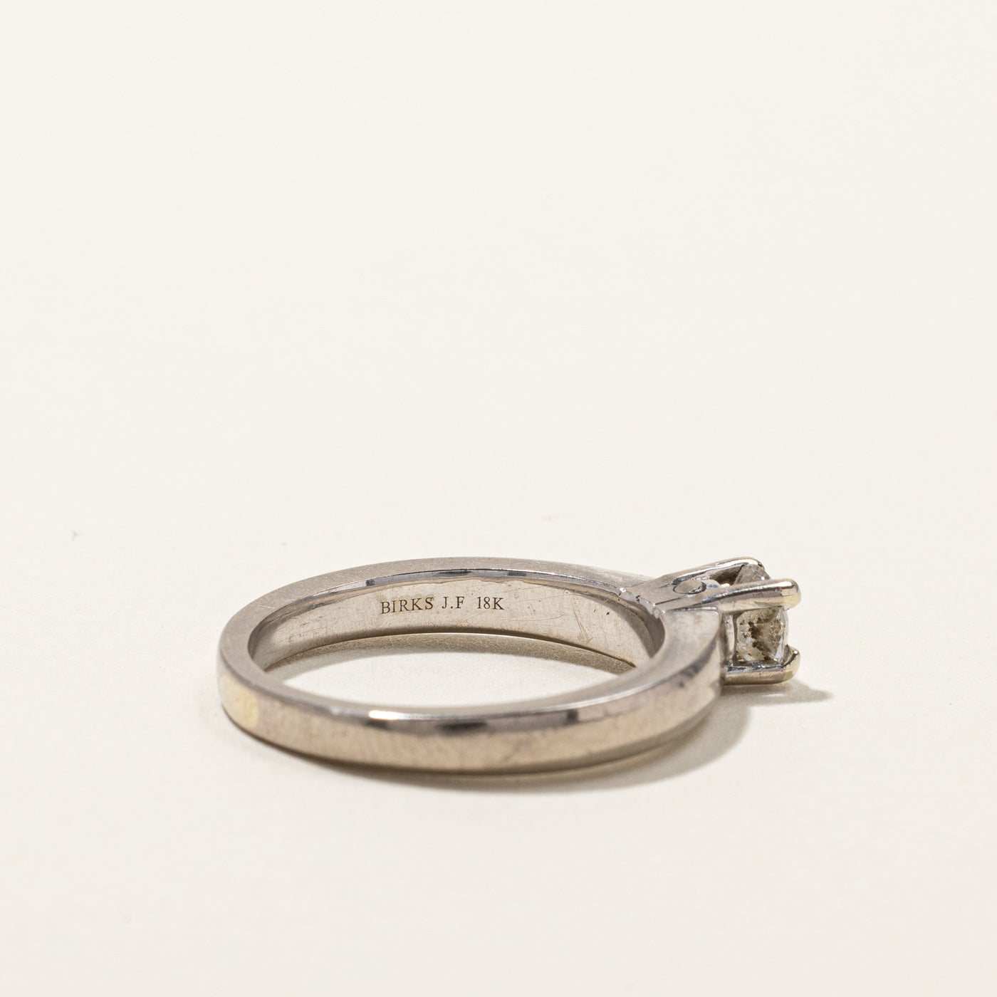 0.30ct Solitaire Diamond Engagement Ring - Size 5 | Classic Round Cut Wedding Band for Her | Perfect for Proposals, Anniversaries & Special Occasions