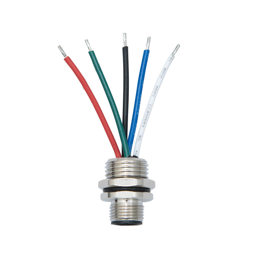 Actisense NMEA 2000 Male Bulkhead Panel Mount Connector - Marine Boat Yacht Engine & Navigation System Installation
