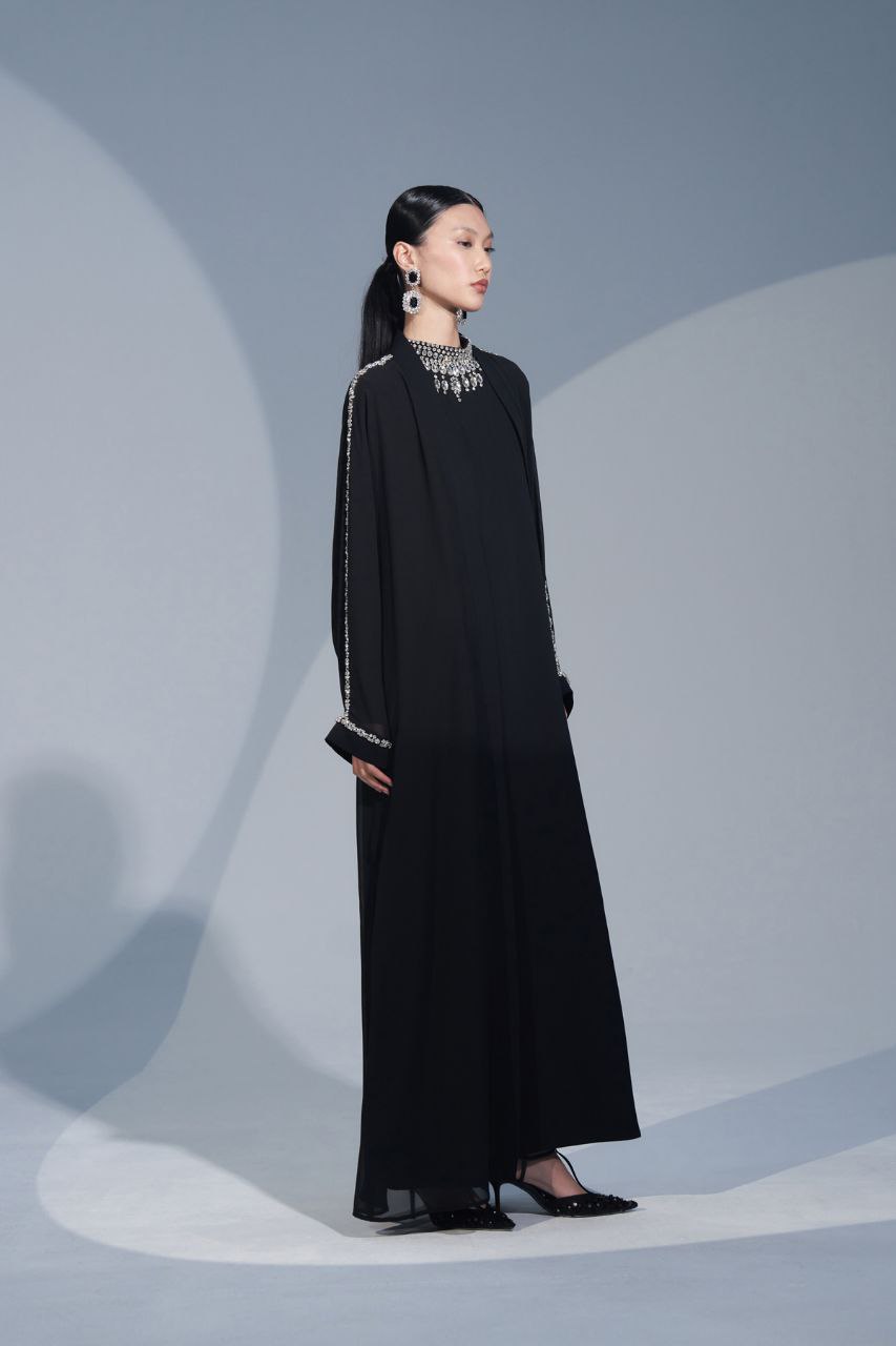 Premium Two Piece Abaya Set - Elegant & Modest Islamic Women's Dress for Prayer, Mosque & Special Occasions