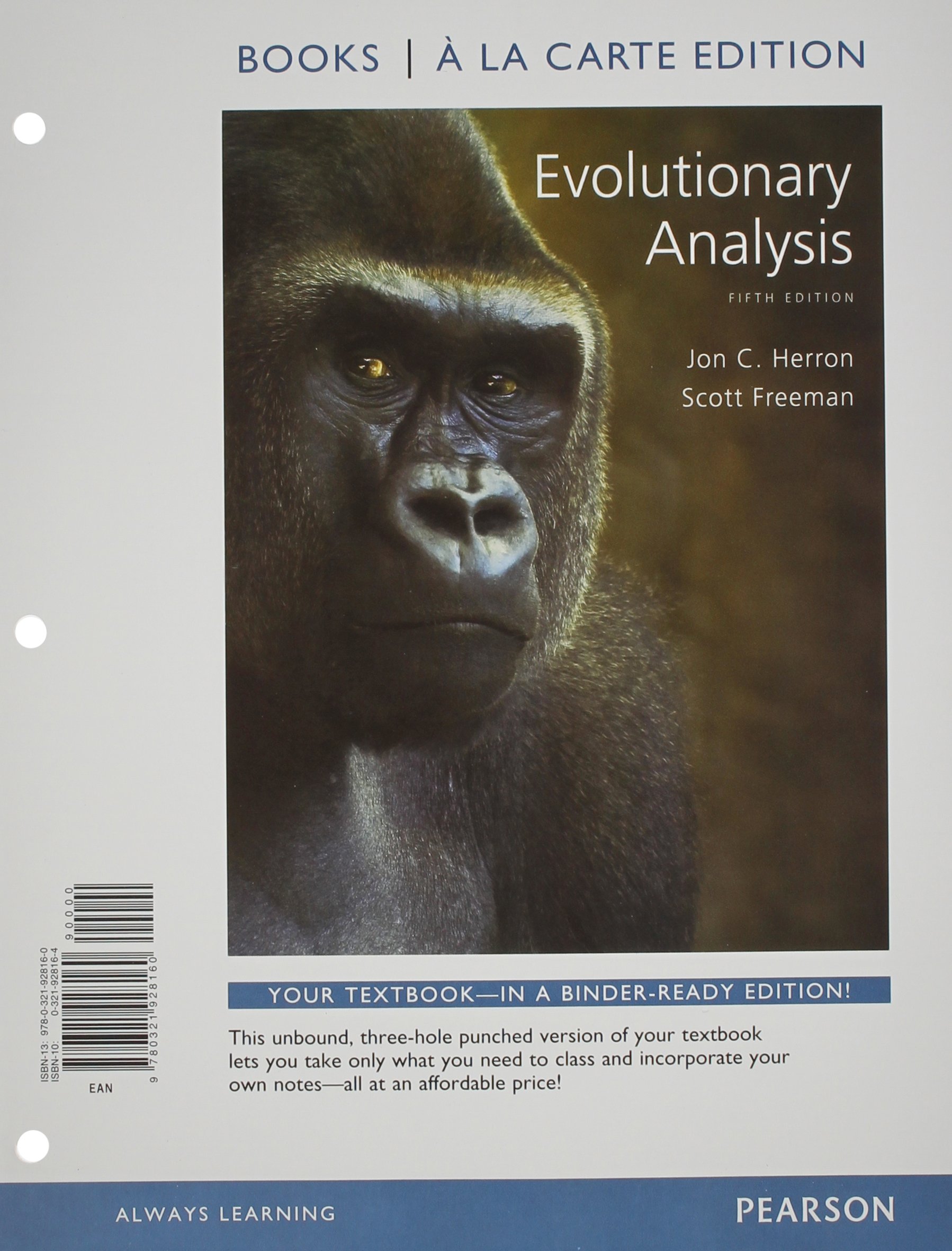 Evolutionary Analysis Book - For Biology Students & Researchers