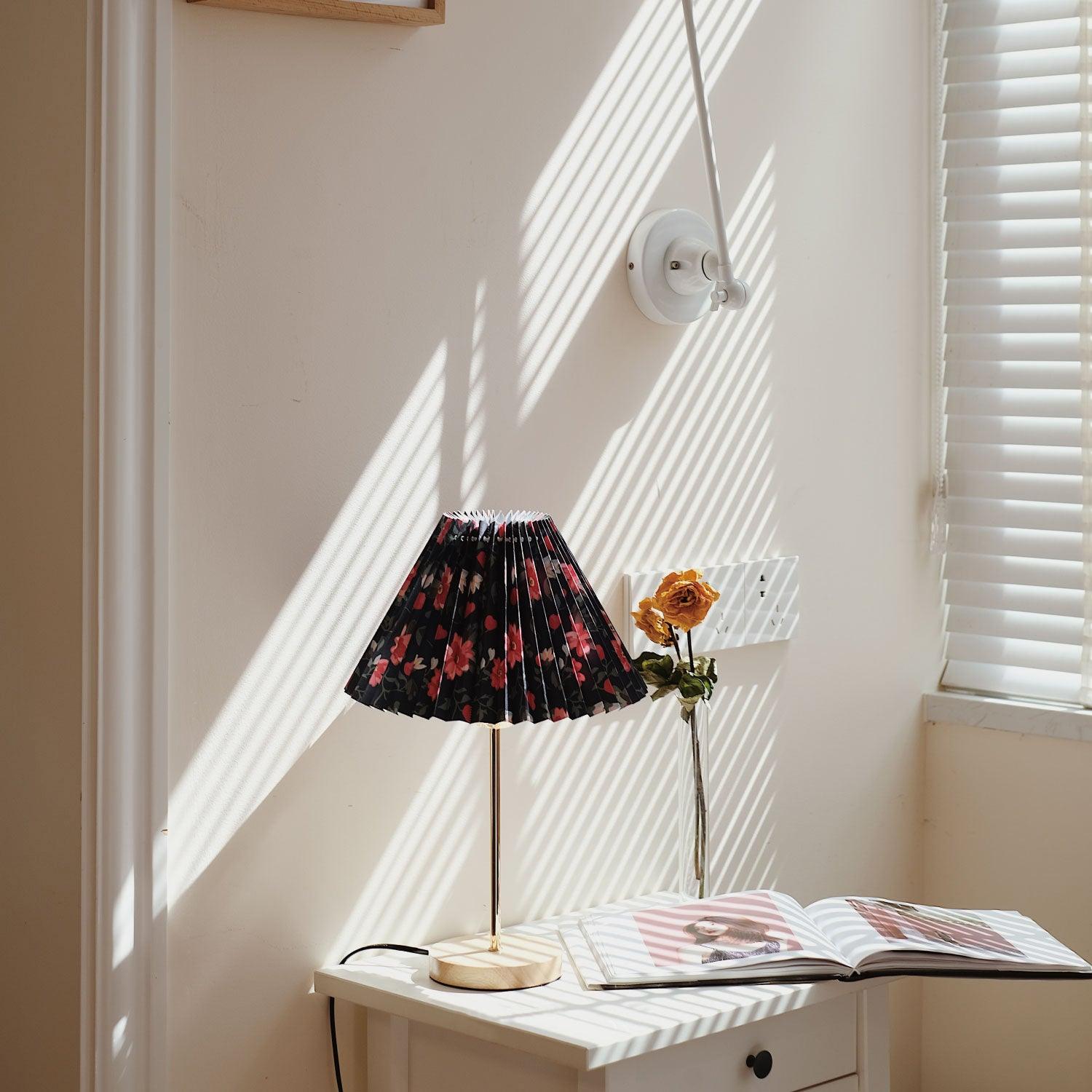 Modern Flores Table Lamp - Elegant Home Decor for Bedroom, Living Room & Office - Soft Warm White Light for Cozy Ambiance