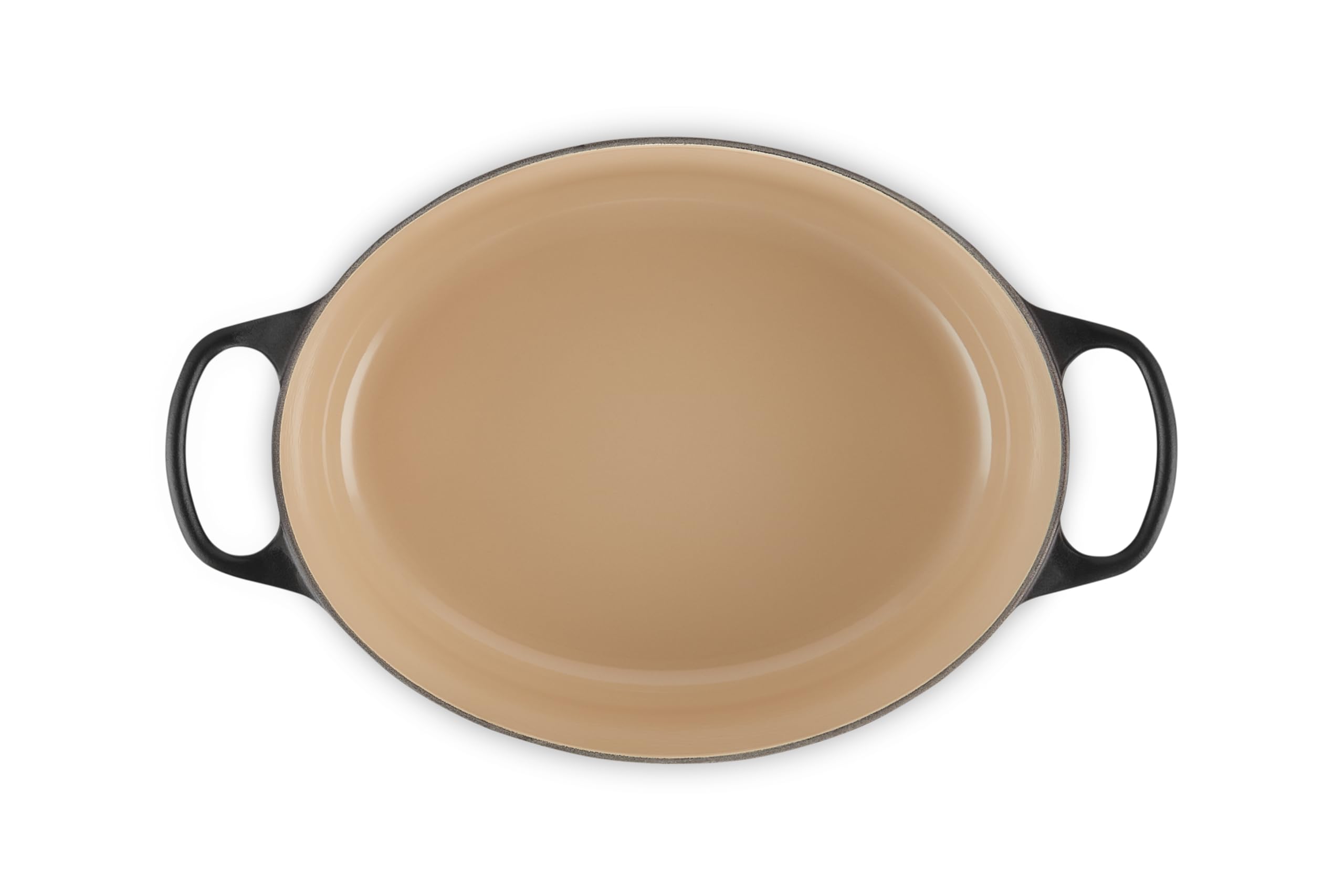 Le Creuset Signature Enameled Cast Iron Oval Dutch Oven 6.75 Quart - Licorice Black | Premium Cookware for Braising, Roasting & Baking | Perfect for Family Dinners & Entertaining