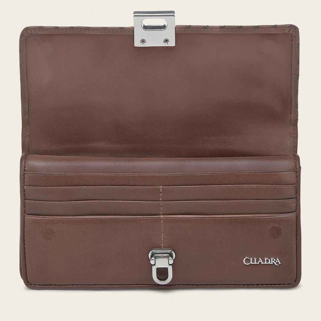BD257RS Cuadra Honey Casual Fashion Bifold Wallet for Women - Stylish & Slim Leather Wallet for Everyday Use, Gift Ideas