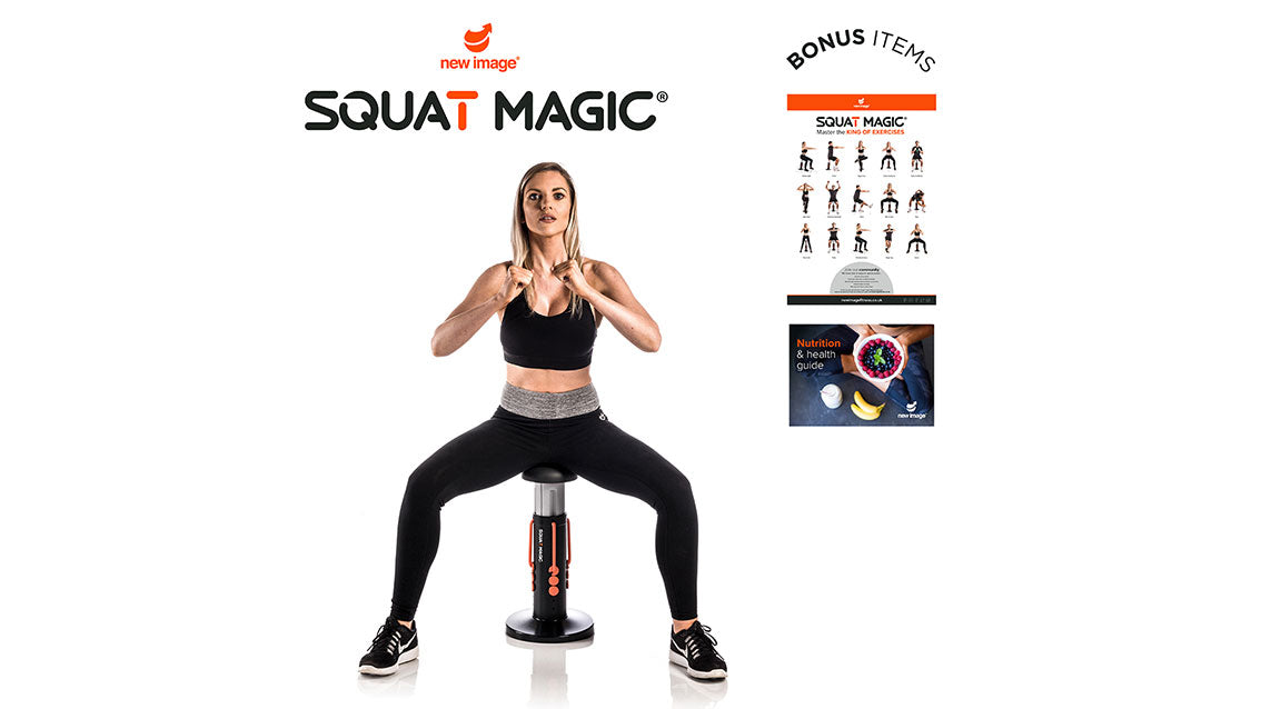 Squat Magic - Portable Squat Assist Toilet Stool for Better Bathroom Posture | Supports Natural Squatting Position | Helps with Constipation Relief & Colon Health | Perfect for Home, Travel & Gym Use