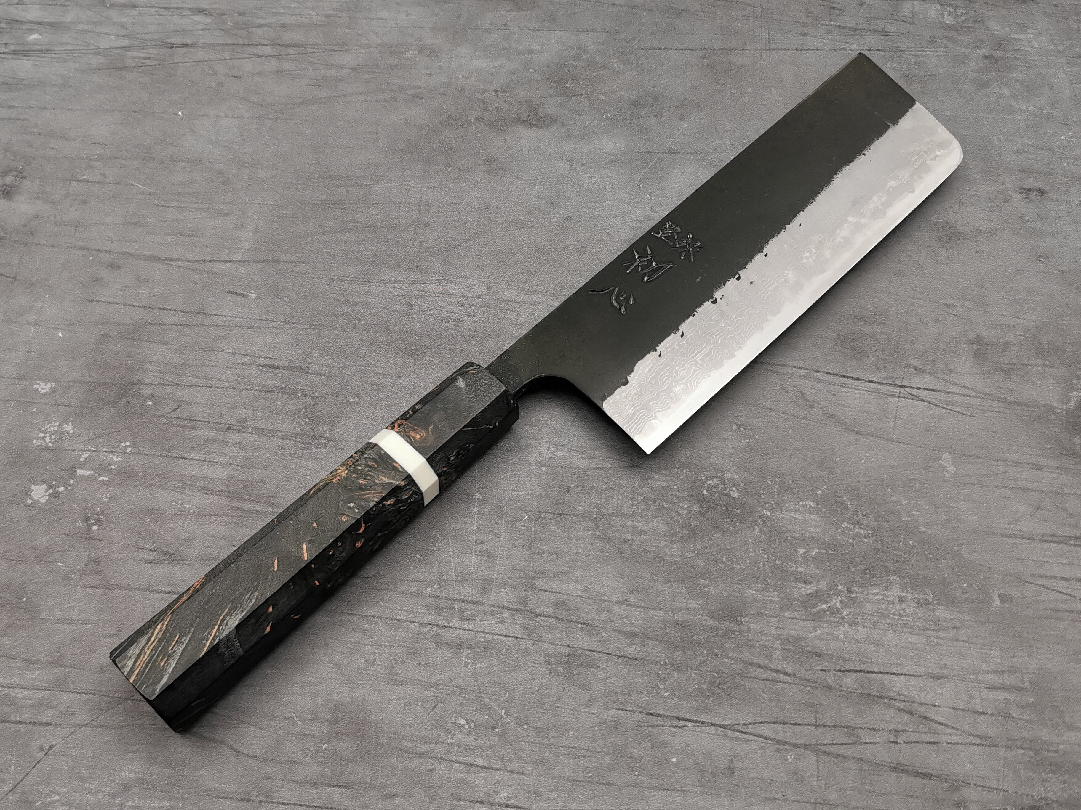 Hatsukokoro Shinkiro Nakiri Knife - Japanese Vegetable Cleaver for Professional Chefs & Home Cooking - Perfect for Slicing, Dicing & Chopping Vegetables