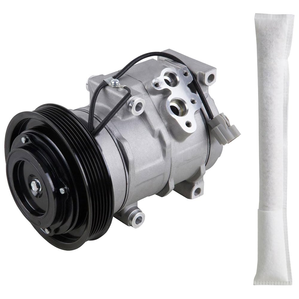New AC Compressor with A/C Drier for Honda Pilot & Acura MDX - BuyAutoParts 60-86384R2 | Perfect for AC System Repair & Maintenance