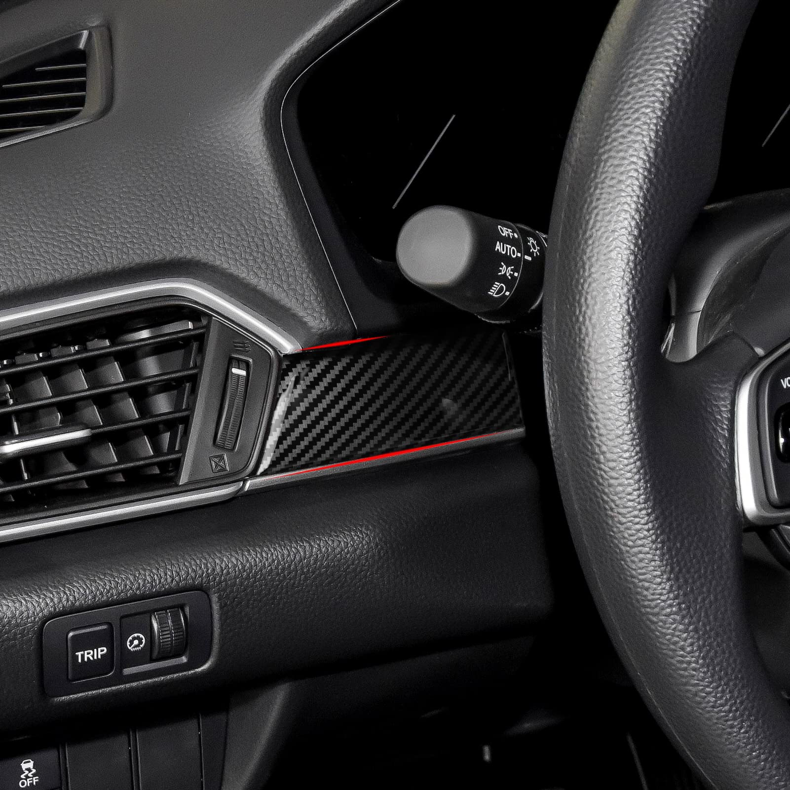 2018-2022 Honda Accord 10th Gen Dashboard Vent Trim Decals - ABS Carbon Fiber A/C Outlet Stickers | Car Interior Upgrade Accessories for Enhanced Style & Protection