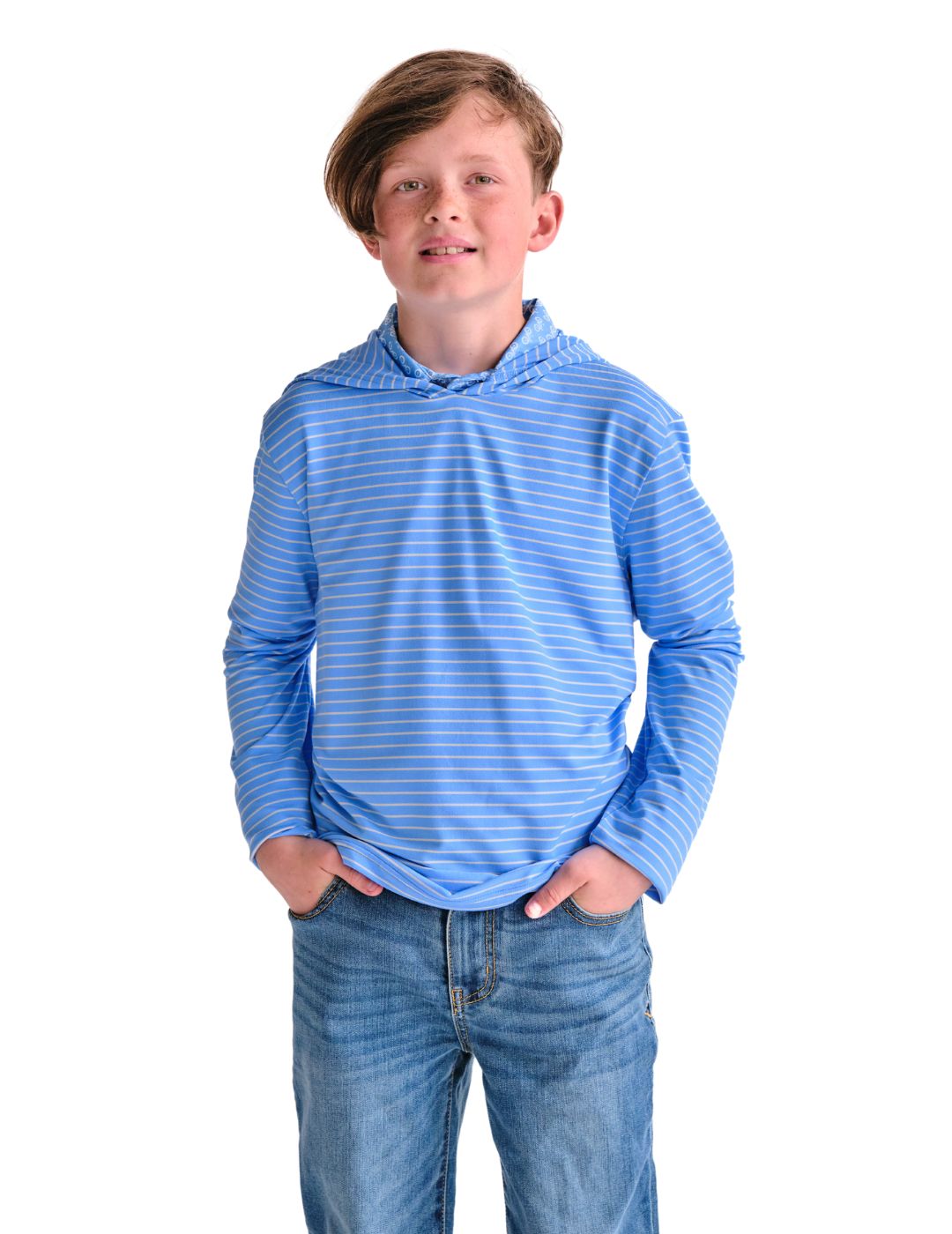 Lacklan Youth Boys' Hooded Pullover Sweatshirt - Soft Fleece Lined Hoodie for Kids & Teens - Perfect for School, Sports & Outdoor Activities