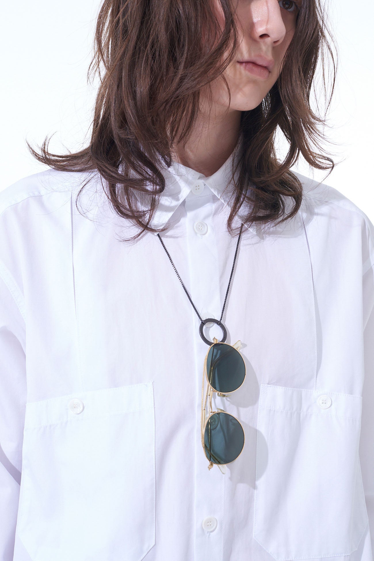 Stylish Brass Glasses Holder Necklace - Adjustable Eyeglass Chain for Women & Men - Perfect for Reading, Driving & Outdoor Activities