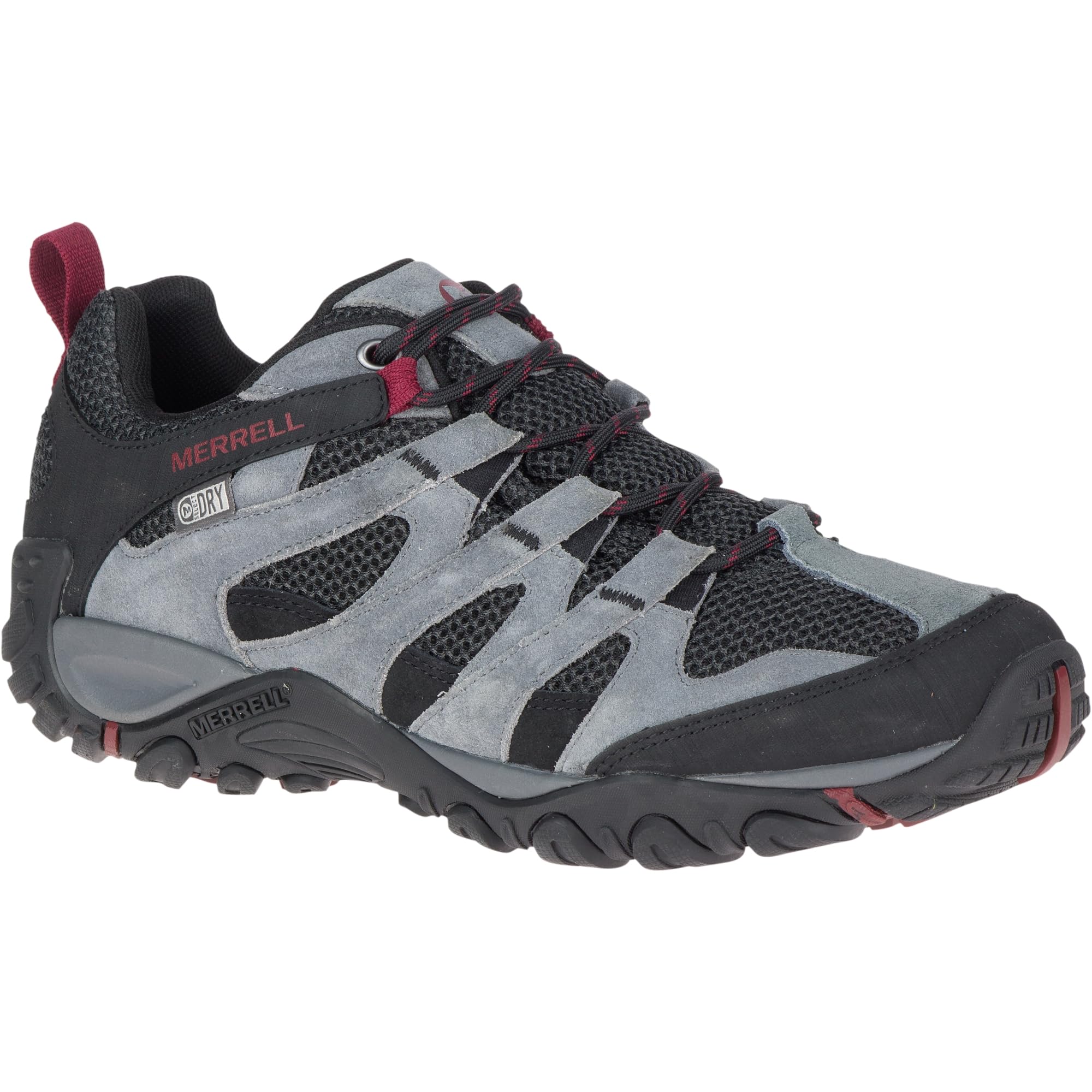 Merrell Men's Alverstone WP Waterproof Hiking Boots - Lightweight & Durable Outdoor Shoes for Trail Running, Camping & Backpacking Adventures