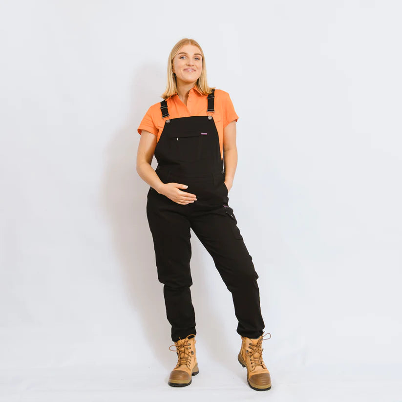 Women's Workwear Overalls - Durable Denim Jumpsuit for Construction, Gardening & DIY Projects | Comfortable & Stylish Work Clothes for Women