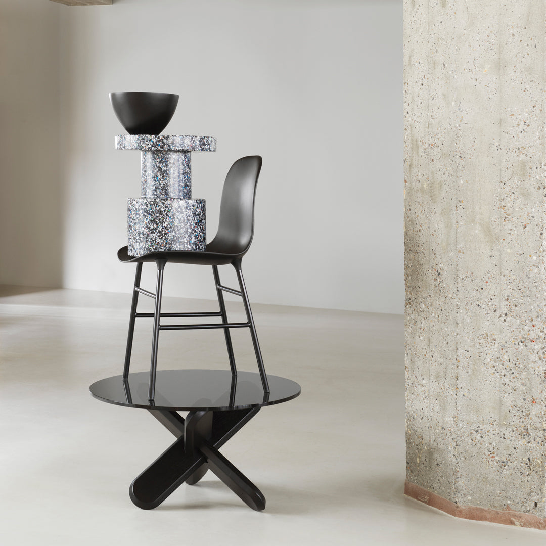 Simon Legal Bit Stool by Normann Copenhagen - Modern Bar Stool for Kitchen, Dining & Office Use