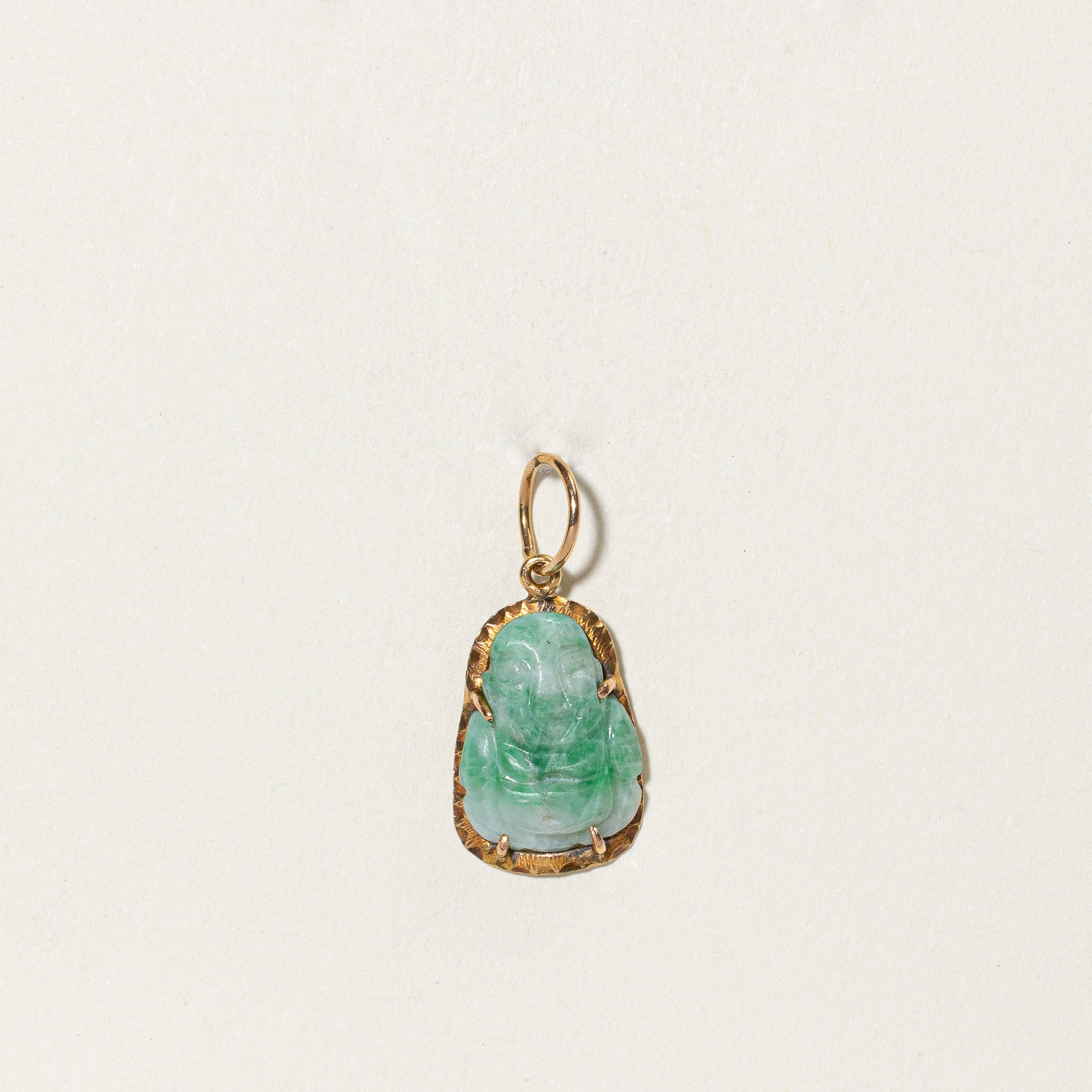 4.00ct Hand-Carved Buddha Jadeite Pendant Necklace - Natural Green Gemstone Jewelry for Meditation, Spiritual Protection & Fashion Accessories